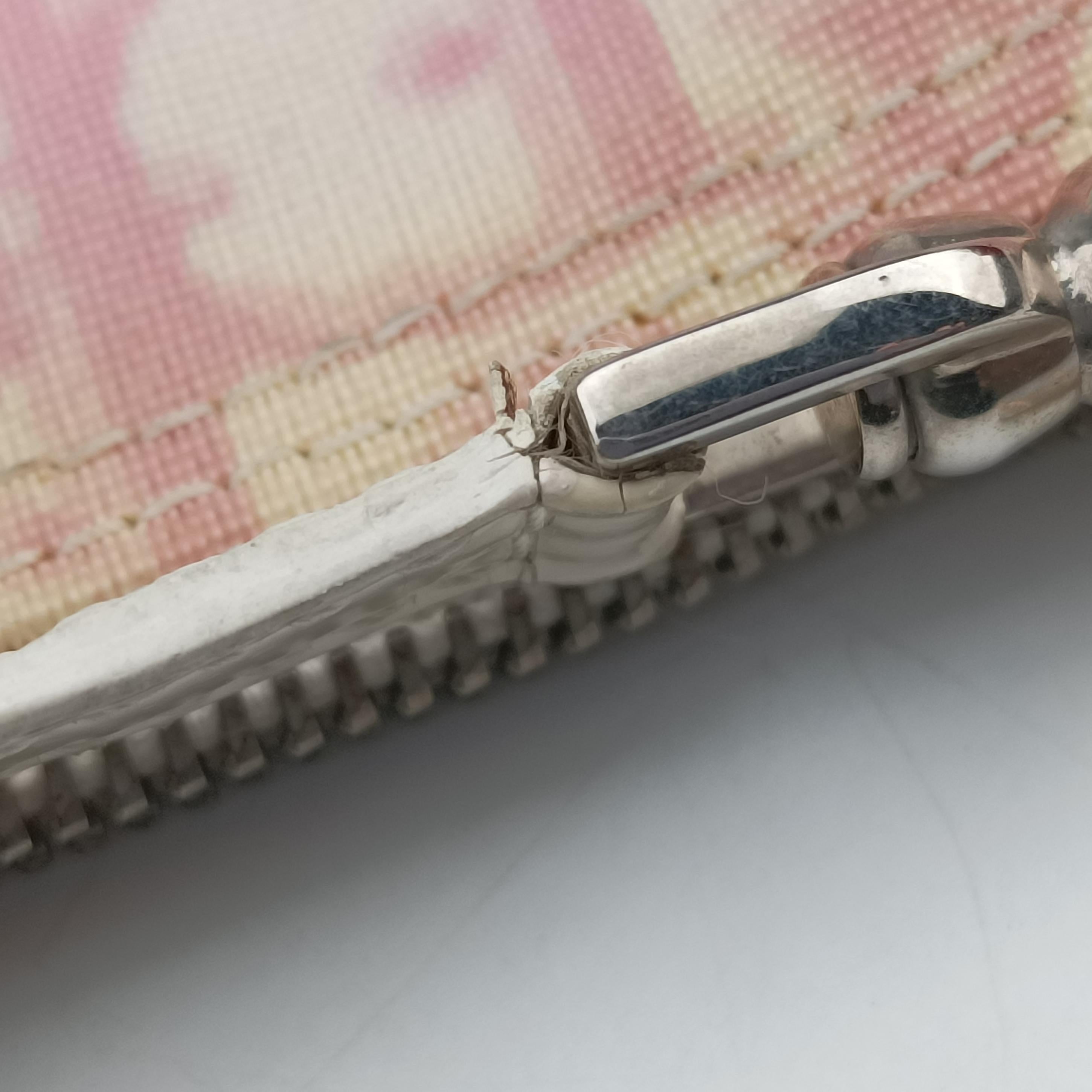 Saddle Pink×White×Beige jacquard CM0074サドル ピンク×ホワイト×ベージュ ジャガード CM0074