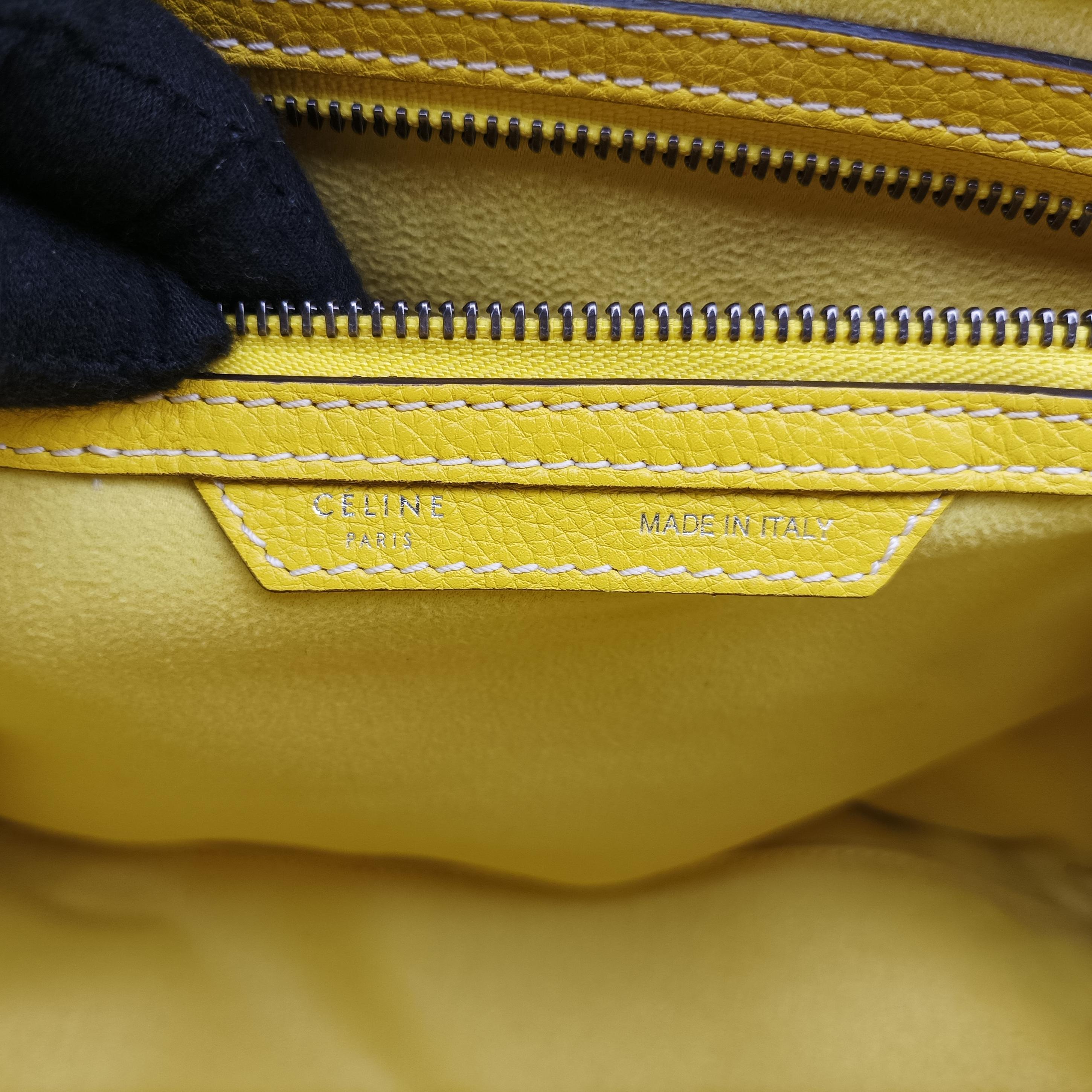 Luggage Mini Shopper Yellow Leather S-AT-0132 S-ZP-0132ラゲージミニショッパー イエロー レザー S-AT-0132 S-ZP-0132