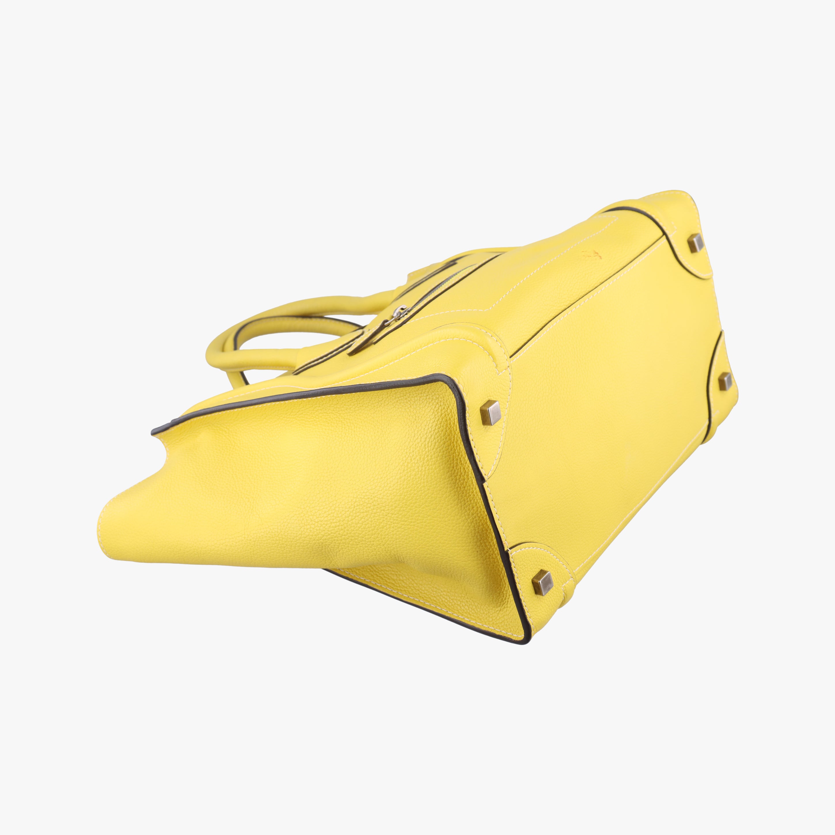 Luggage Mini Shopper Yellow Leather S-AT-0132 S-ZP-0132ラゲージミニショッパー イエロー レザー S-AT-0132 S-ZP-0132