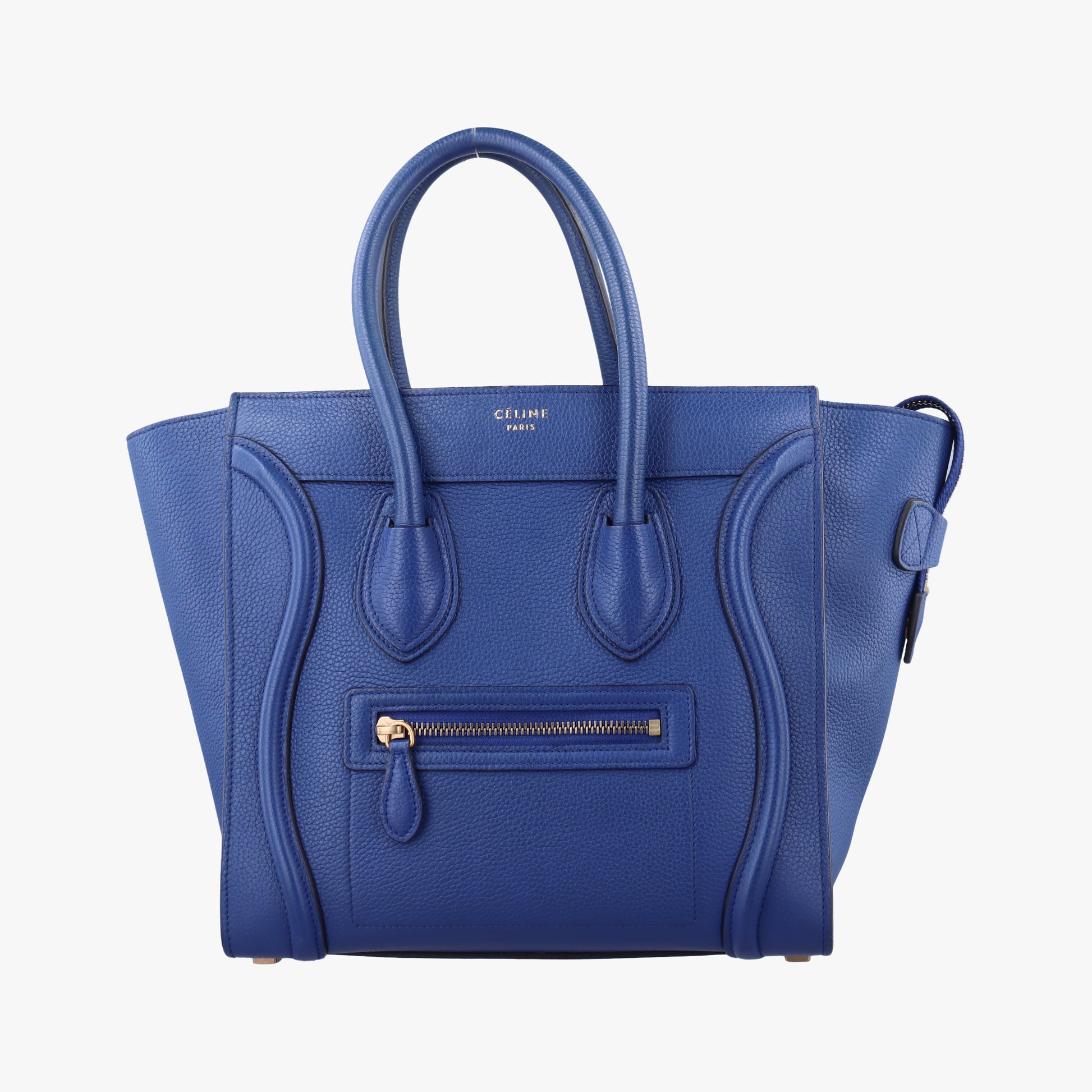 Luggage Micro shopper Blue Leather F-MM-1145 F-CT-1125ラゲージマイクロショッパー ブルー レザー F-MM-1145 F-CT-1125