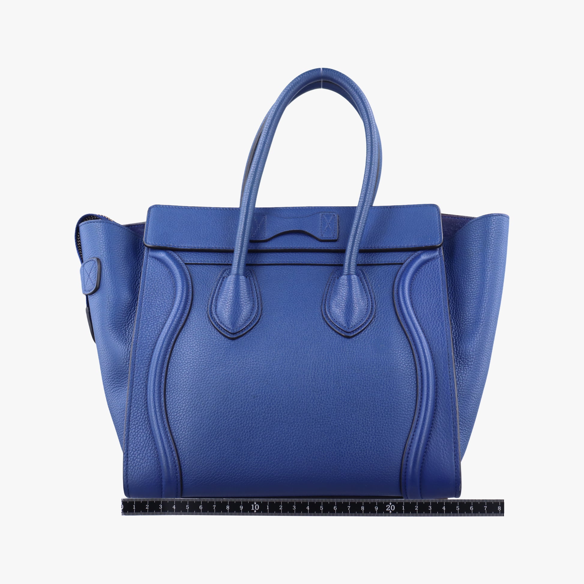Luggage Micro shopper Blue Leather F-MM-1145 F-CT-1125ラゲージマイクロショッパー ブルー レザー F-MM-1145 F-CT-1125