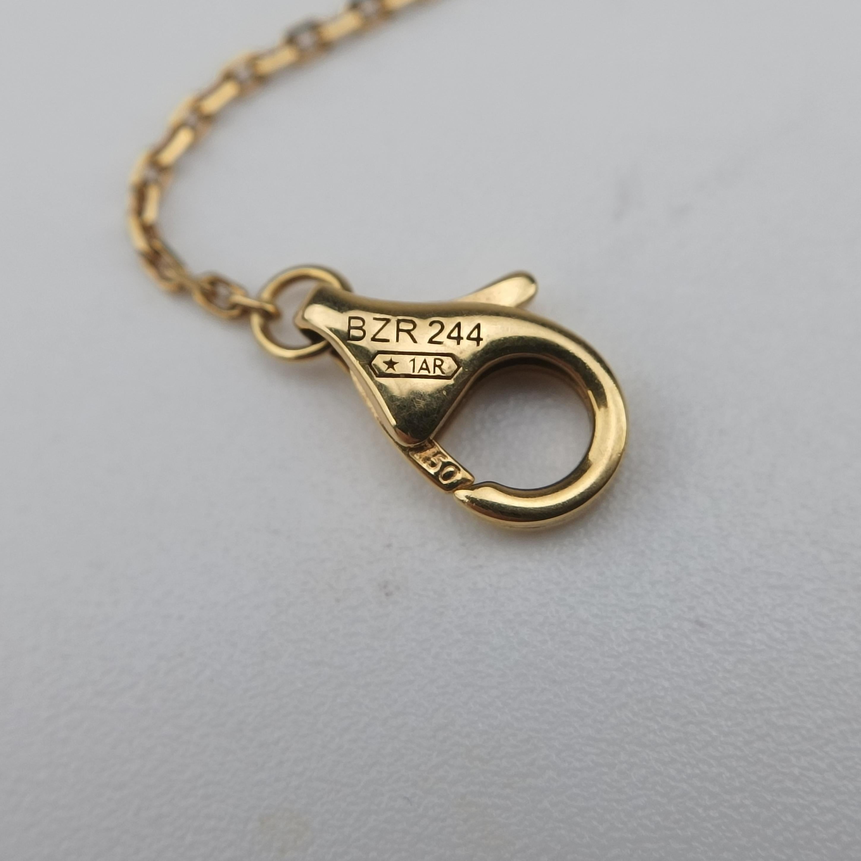 Amulette de Cartier Rose golden×Green AU750 B7224520 BZR244アミュレット ドゥ カルティエ ローズゴールド×グリーン AU750 B7224520 BZR244