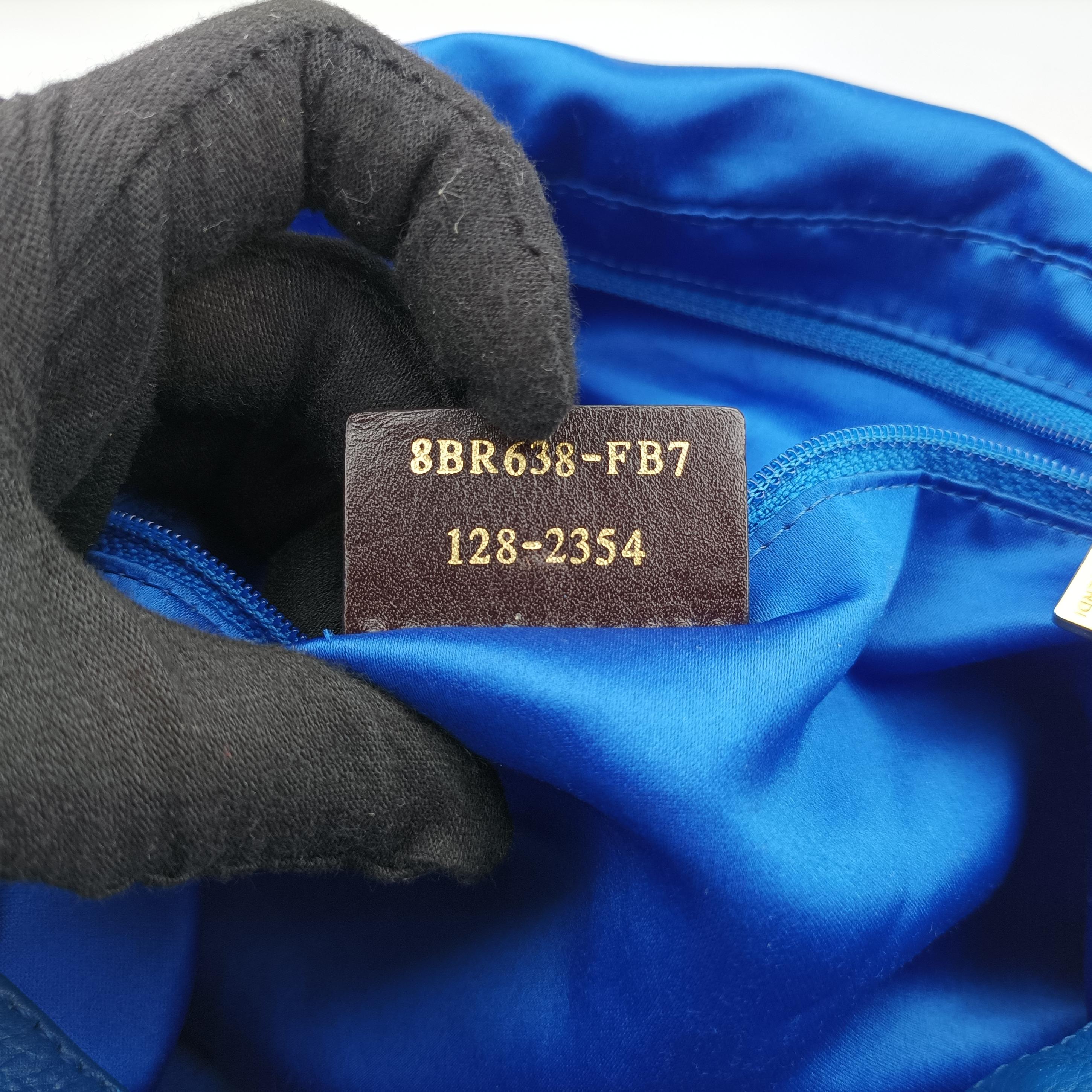 Big Mamma Forever Flap Blue leather 8BR638 8BR638-FB7 128-2354ビッグマンマバケット ブルー レザー 8BR638 8BR638-FB7 128-2354