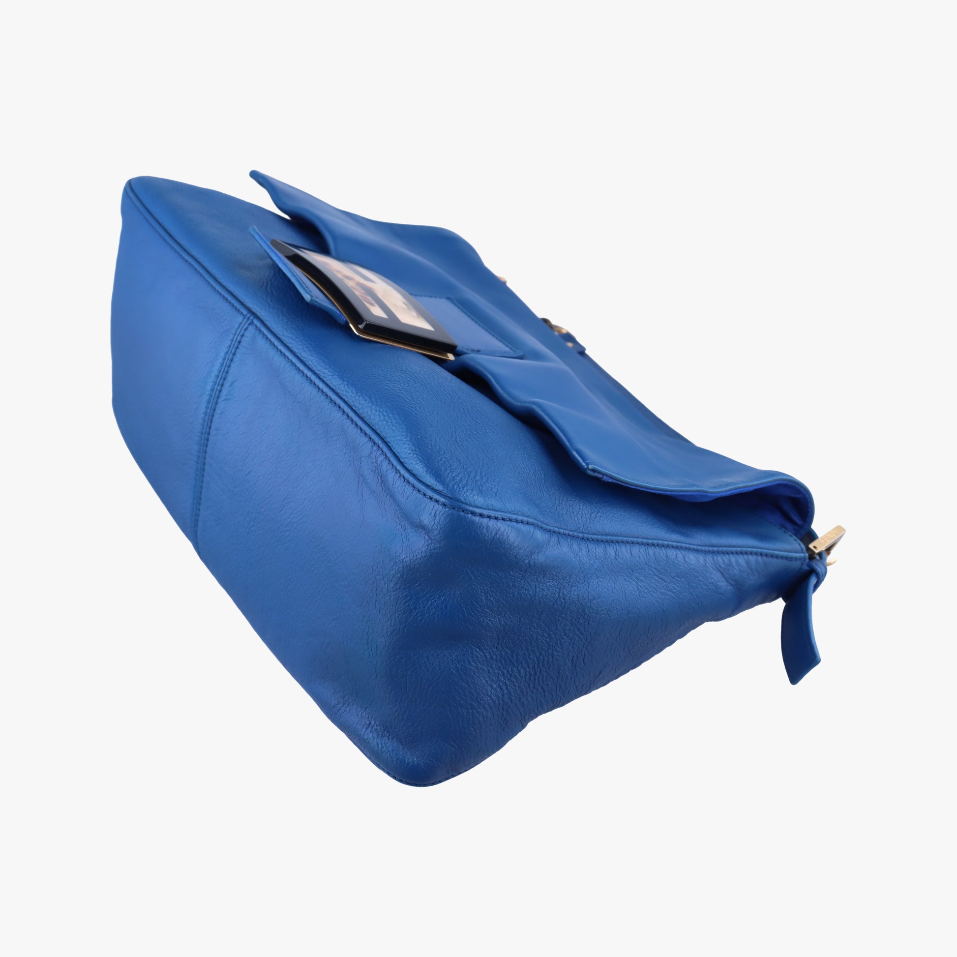 Big Mamma Forever Flap Blue leather 8BR638 8BR638-FB7 128-2354ビッグマンマバケット ブルー レザー 8BR638 8BR638-FB7 128-2354