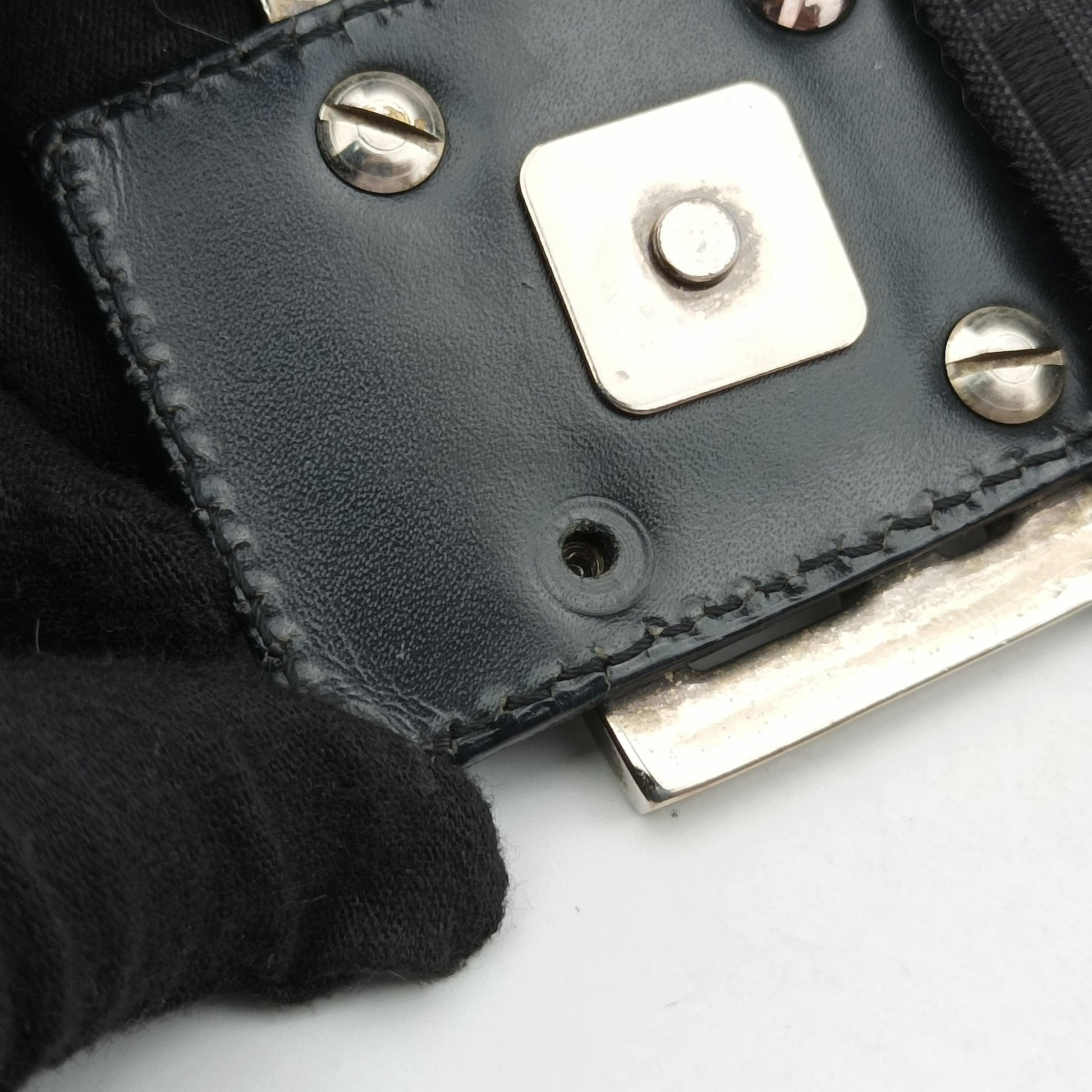 Baguette Zucchino Black canvas 8BR000 2288 8BR000 029マンマバケット ブラック キャンバス 8BR000 2288 8BR000 029