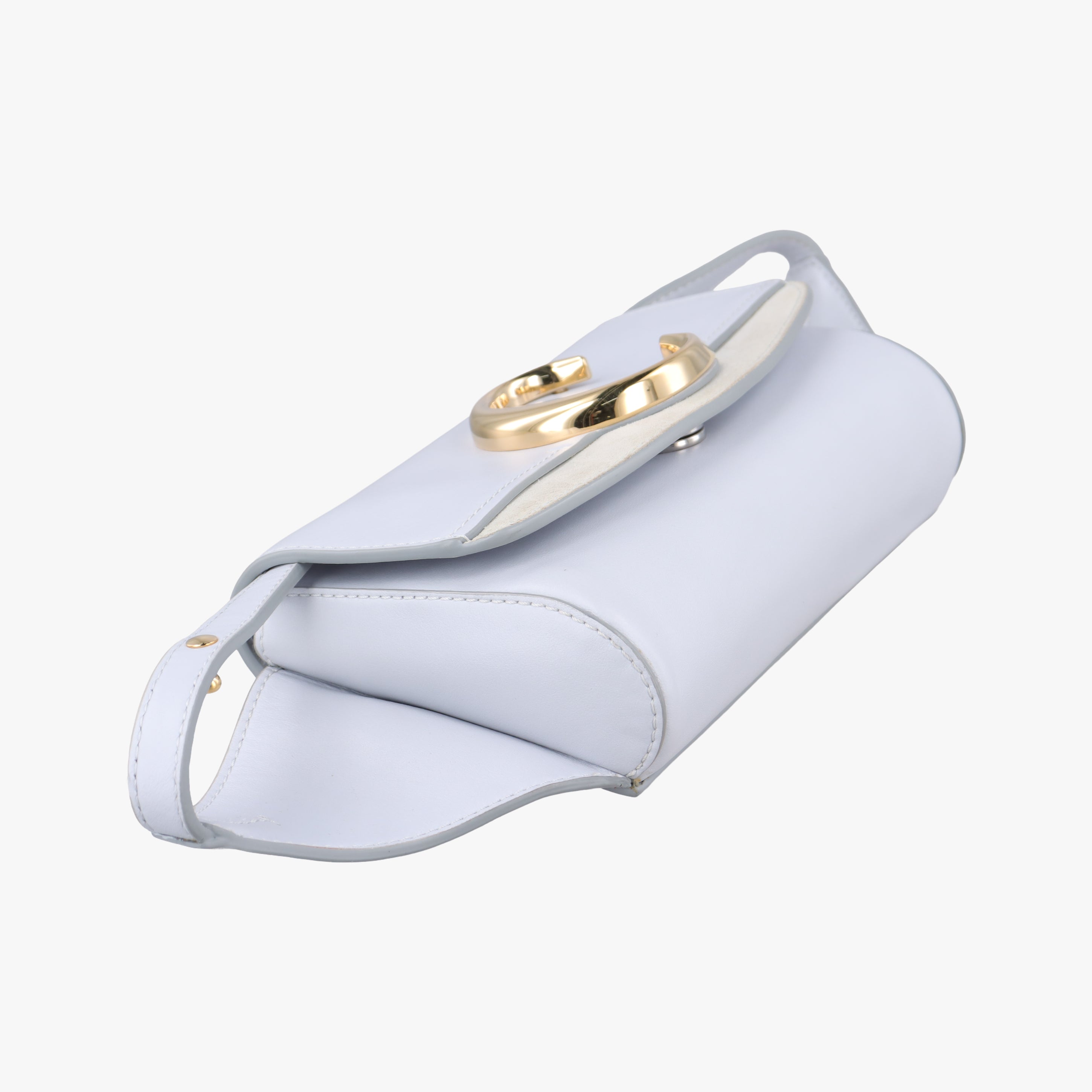 Chloe C Blue Leather 03-19-63-65クロエC ブルー レザー 03-19-63-65