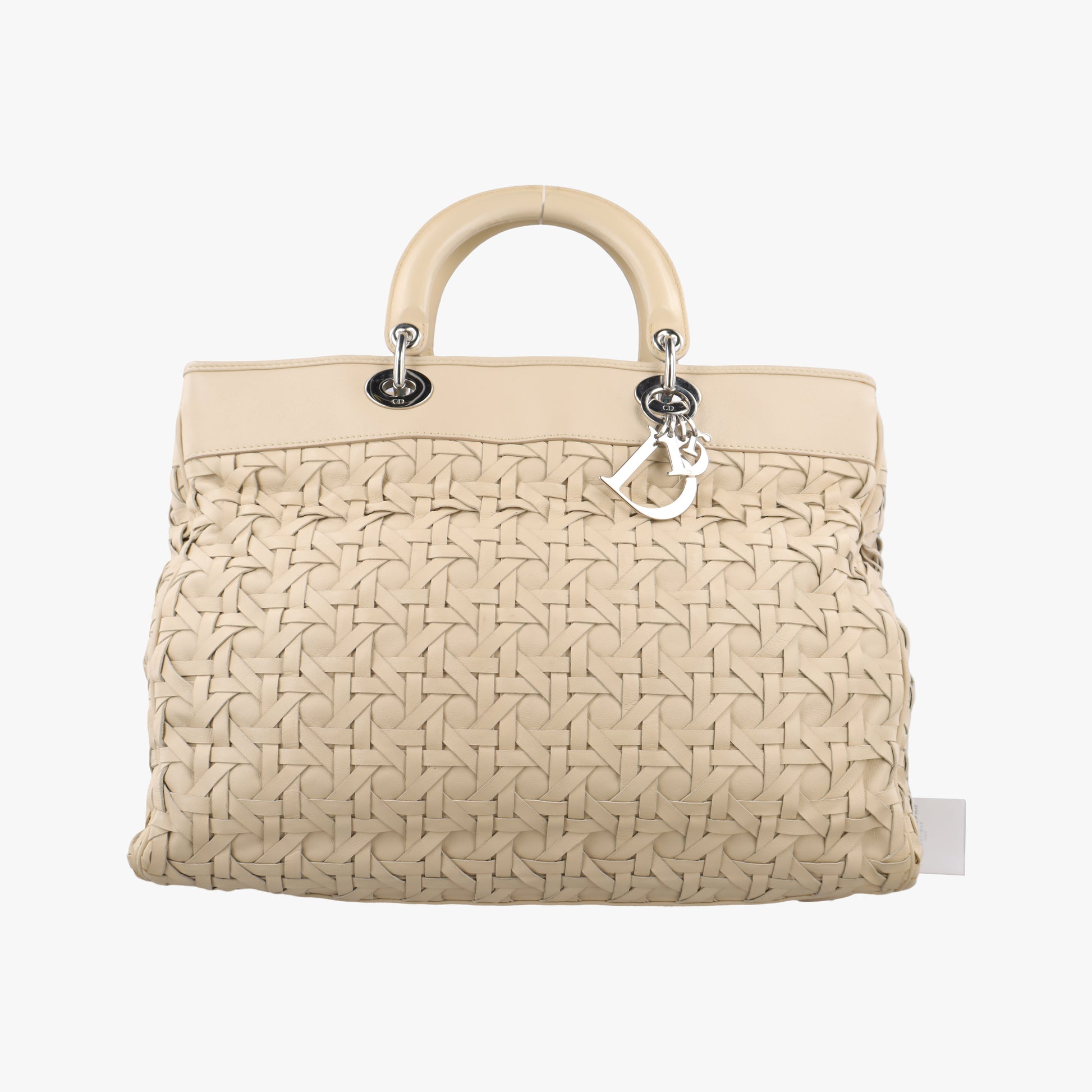Lady Dior Avenue Tote Beige lambskin 96-MA-1027レディ ディオール アベニュー トート ベージュ ラムスキン 96-MA-1027