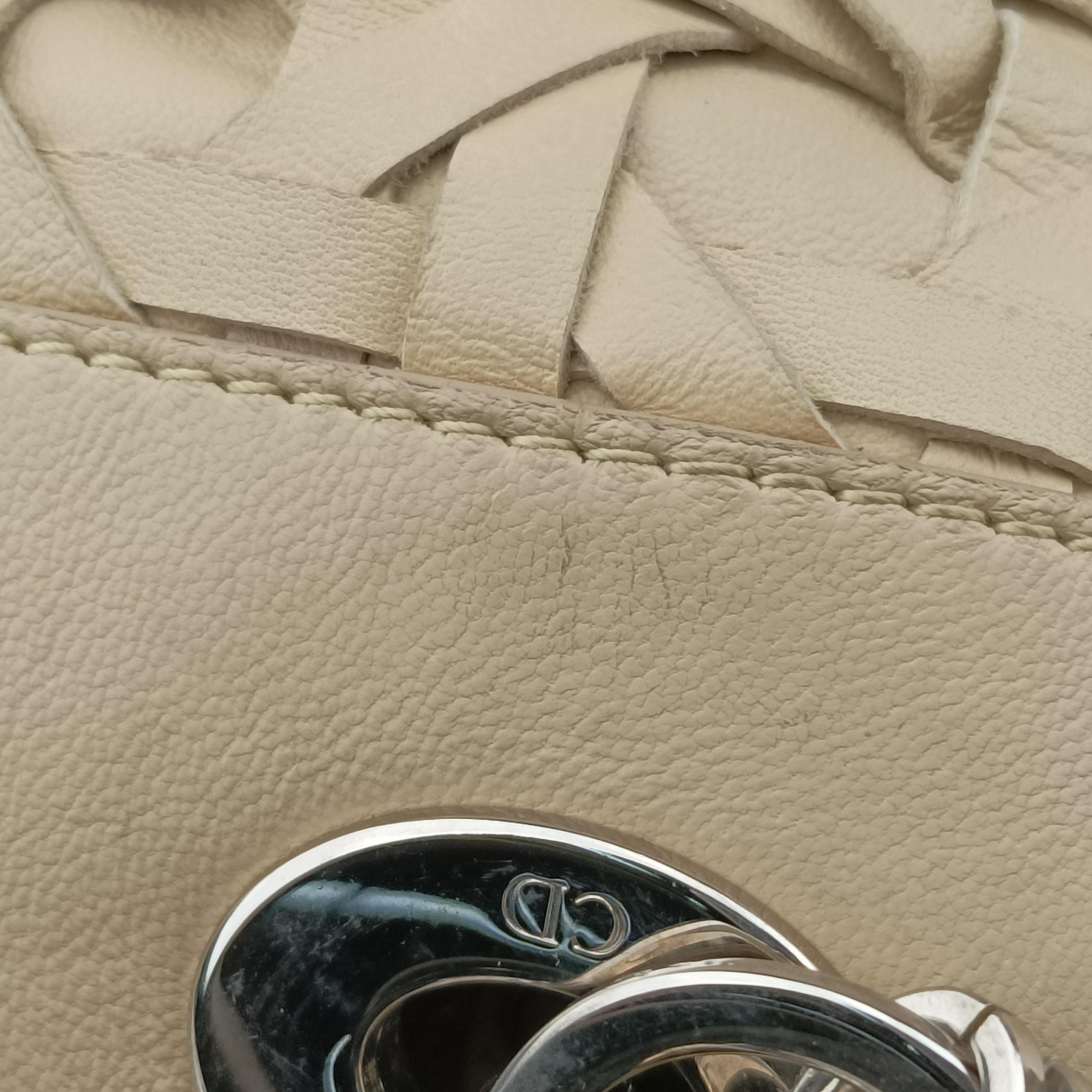 Lady Dior Avenue Tote Beige lambskin 96-MA-1027レディ ディオール アベニュー トート ベージュ ラムスキン 96-MA-1027