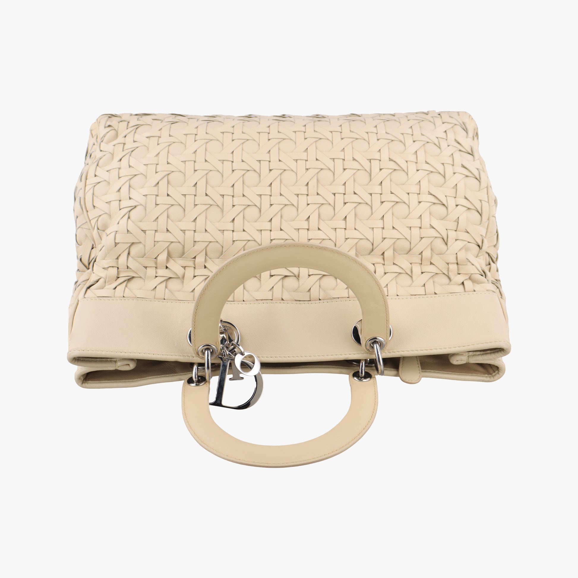 Lady Dior Avenue Tote Beige lambskin 96-MA-1027レディ ディオール アベニュー トート ベージュ ラムスキン 96-MA-1027