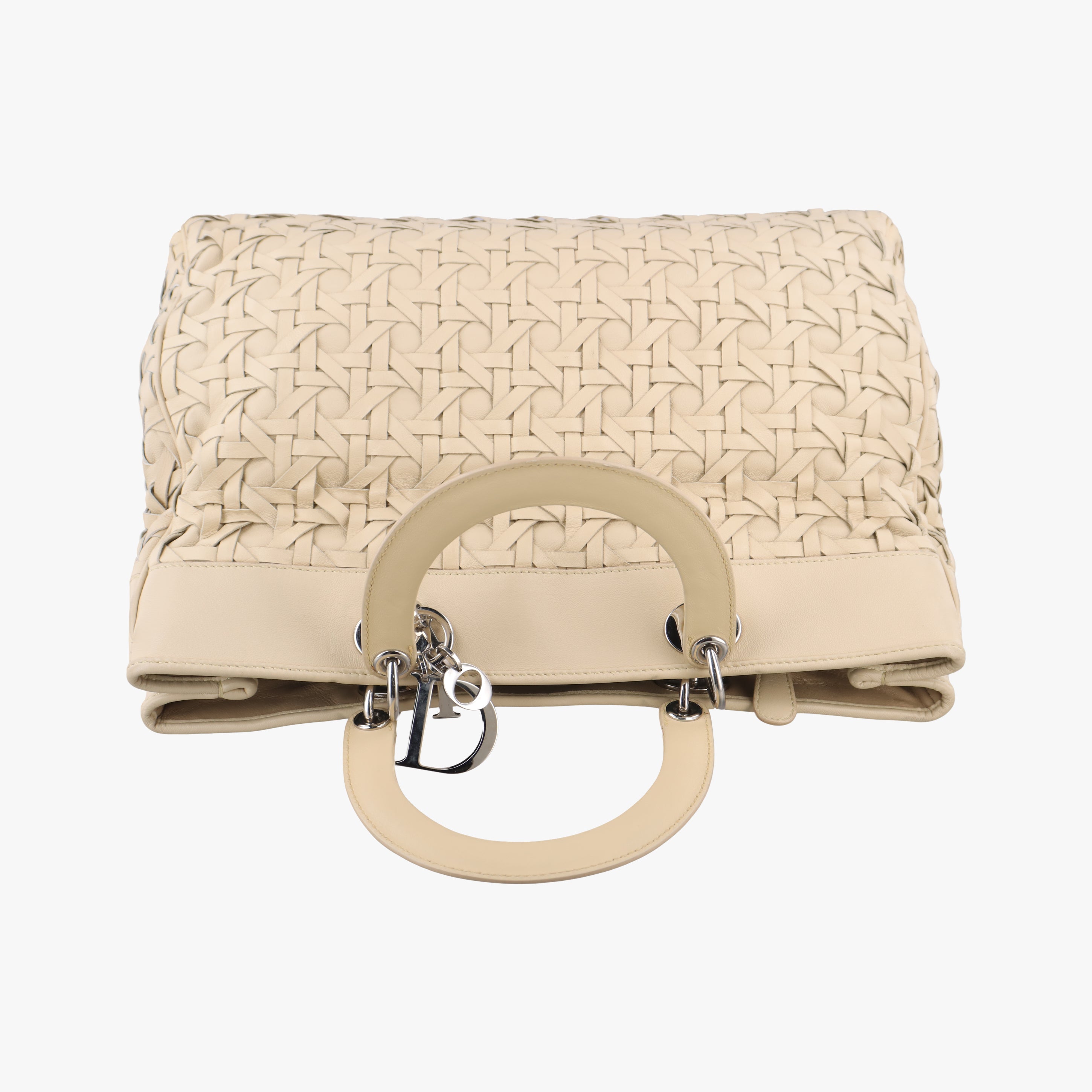 Lady Dior Avenue Tote Beige lambskin 96-MA-1027レディ ディオール アベニュー トート ベージュ ラムスキン 96-MA-1027
