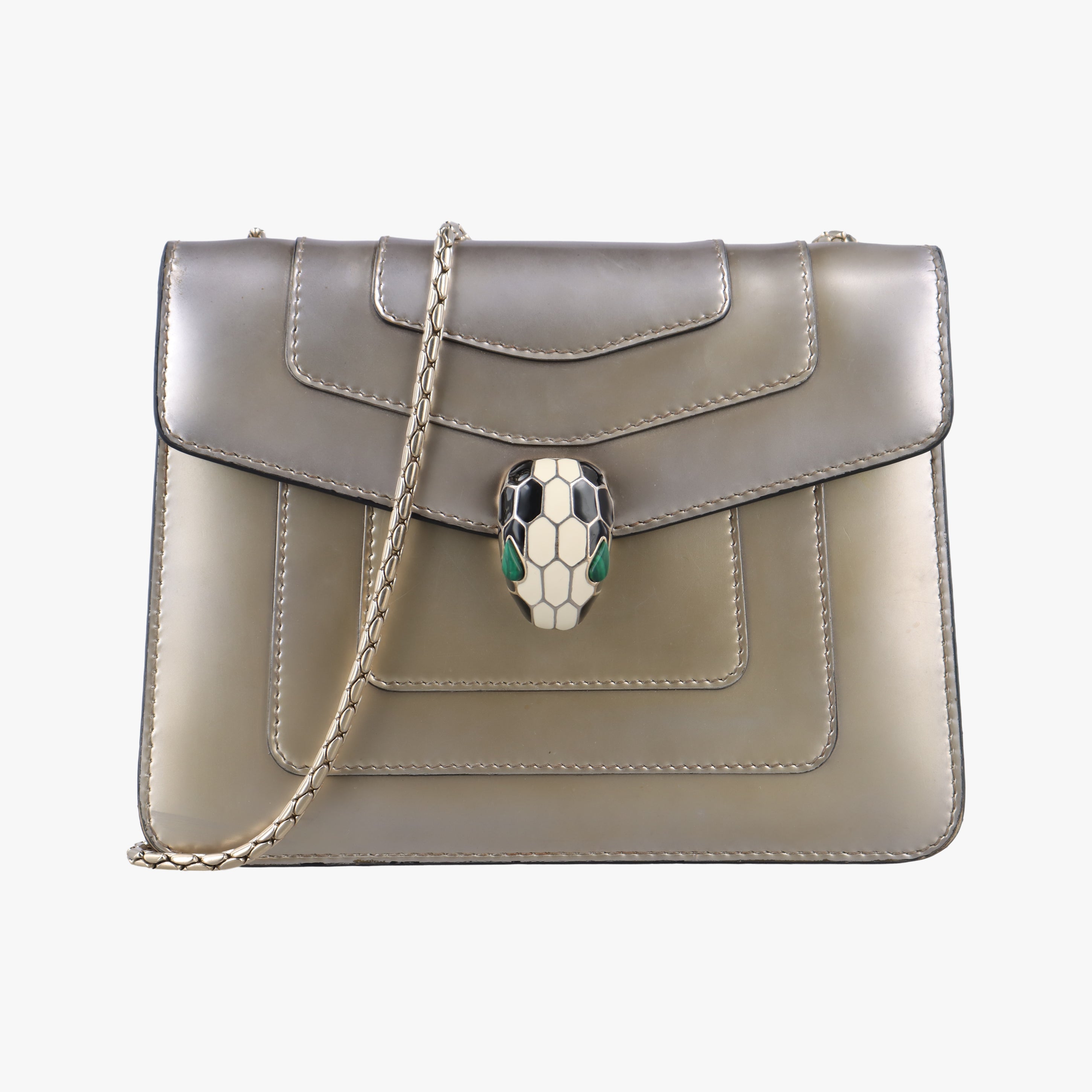 SERPENTI FOREVER Golden Enamel LA.B16.39485セルペンティ フォーエバー ゴールド エナメル LA.B16.39485