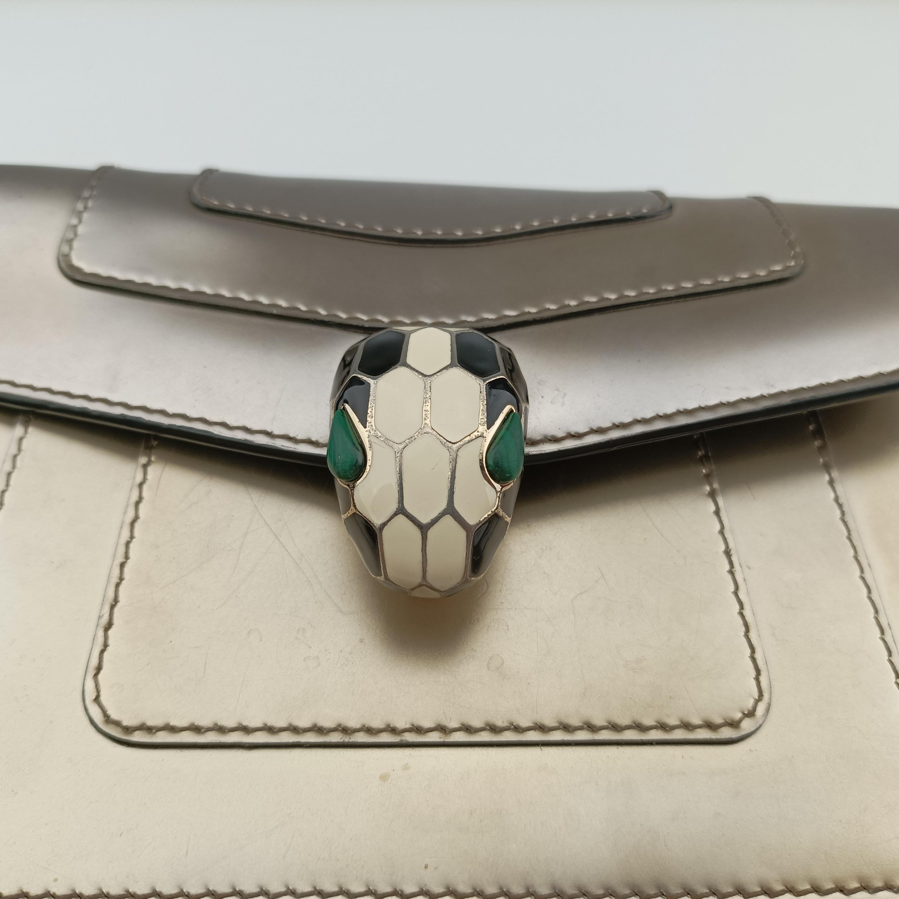 SERPENTI FOREVER Golden Enamel LA.B16.39485セルペンティ フォーエバー ゴールド エナメル LA.B16.39485