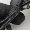 Horsebit Hobo Black Fabric×leather 114890 ホースビットホーボー ブラック ファブリック×レザー 114890 