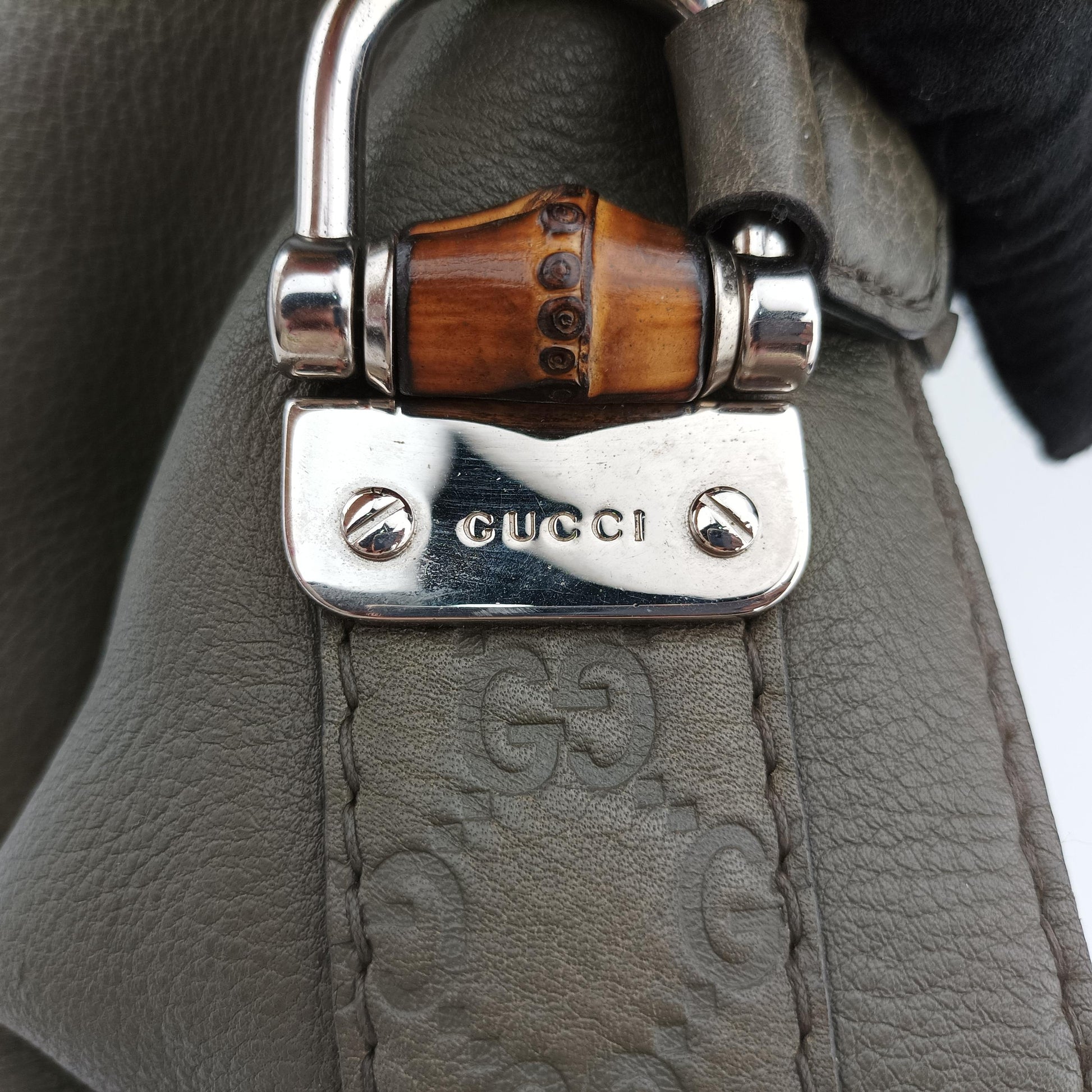 Medium Bamboo Green Leather 232959 I5266597ミディアム バンブー グリーン レザー 232959 I5266597