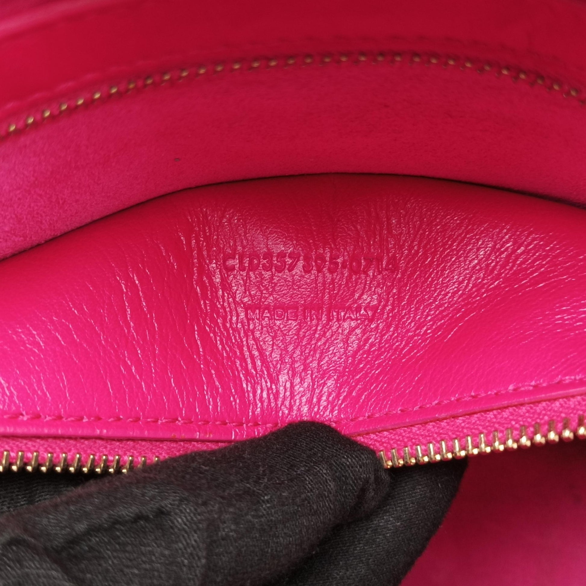 baby Cabas Rose Leather 357395 CLD357395.0714ベイビーカバス ローズ レッド レザー 357395 CLD357395.0714