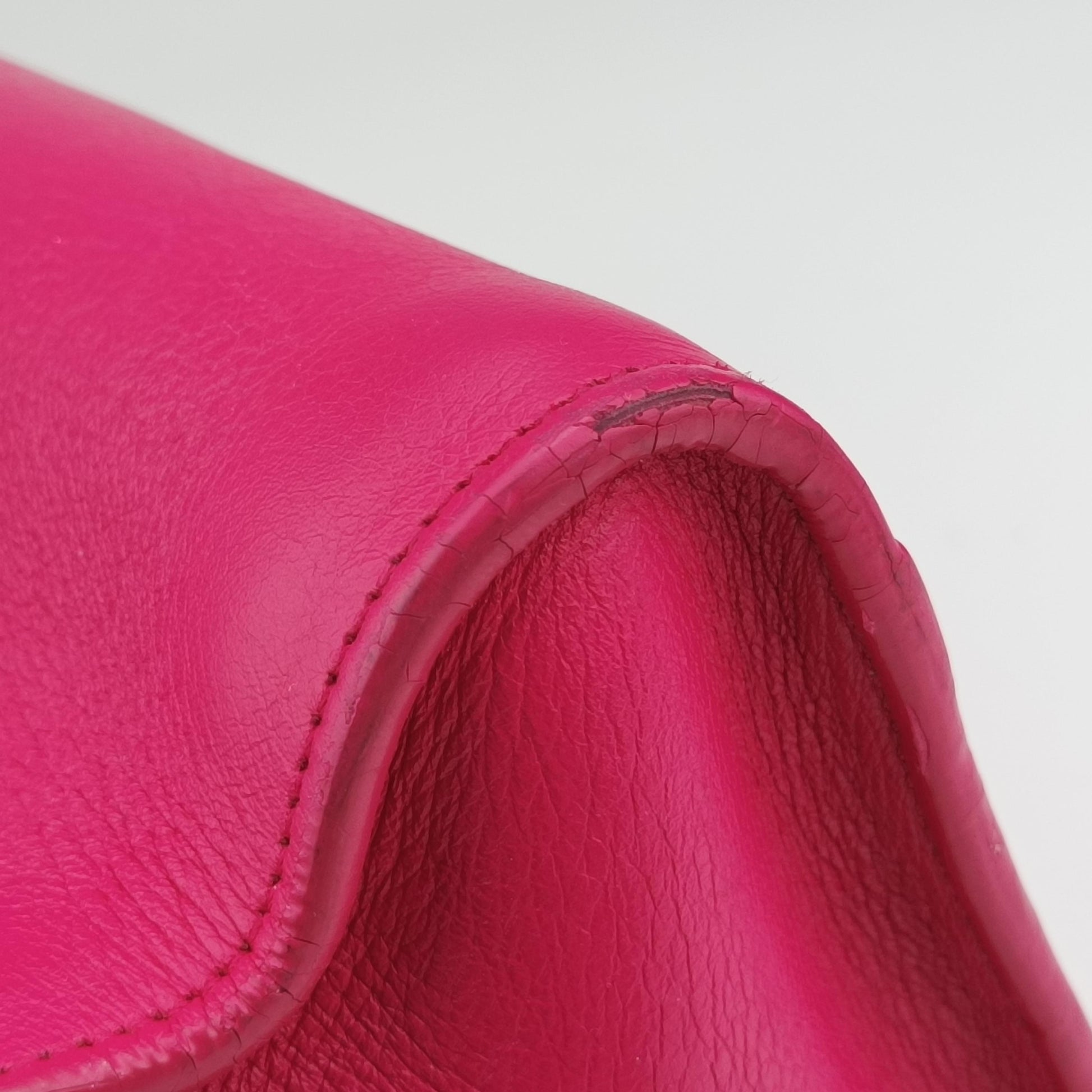 baby Cabas Rose Leather 357395 CLD357395.0714ベイビーカバス ローズ レッド レザー 357395 CLD357395.0714