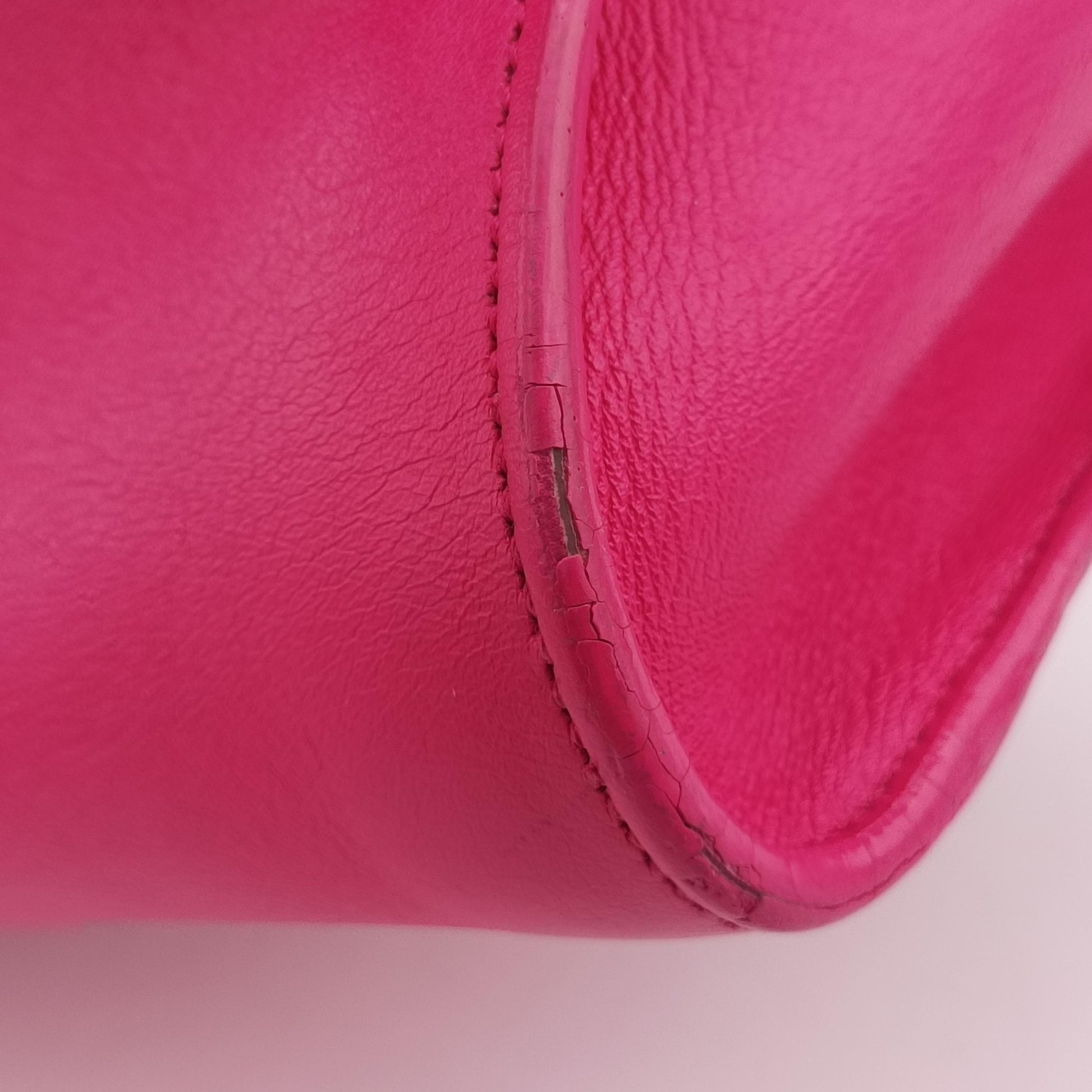 baby Cabas Rose Leather 357395 CLD357395.0714ベイビーカバス ローズ レッド レザー 357395 CLD357395.0714