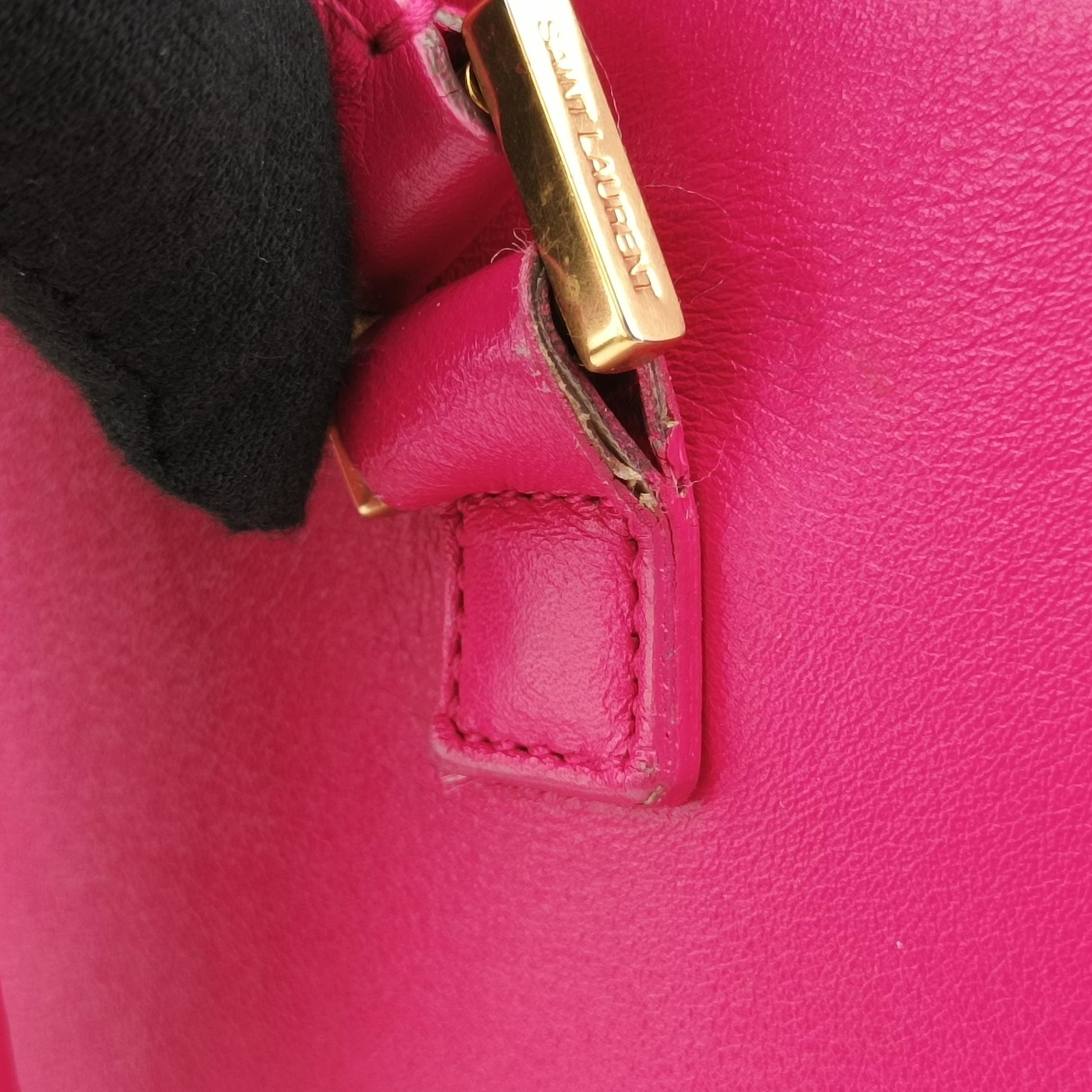 baby Cabas Rose Leather 357395 CLD357395.0714ベイビーカバス ローズ レッド レザー 357395 CLD357395.0714