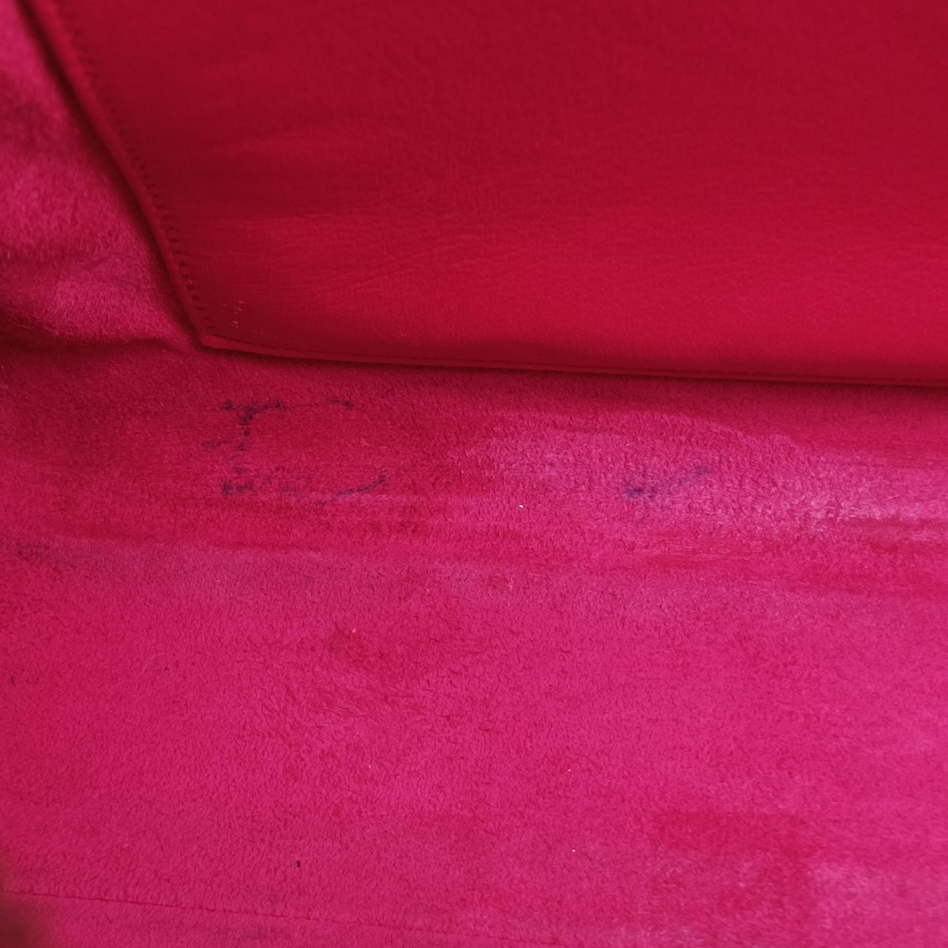 baby Cabas Rose Leather 357395 CLD357395.0714ベイビーカバス ローズ レッド レザー 357395 CLD357395.0714