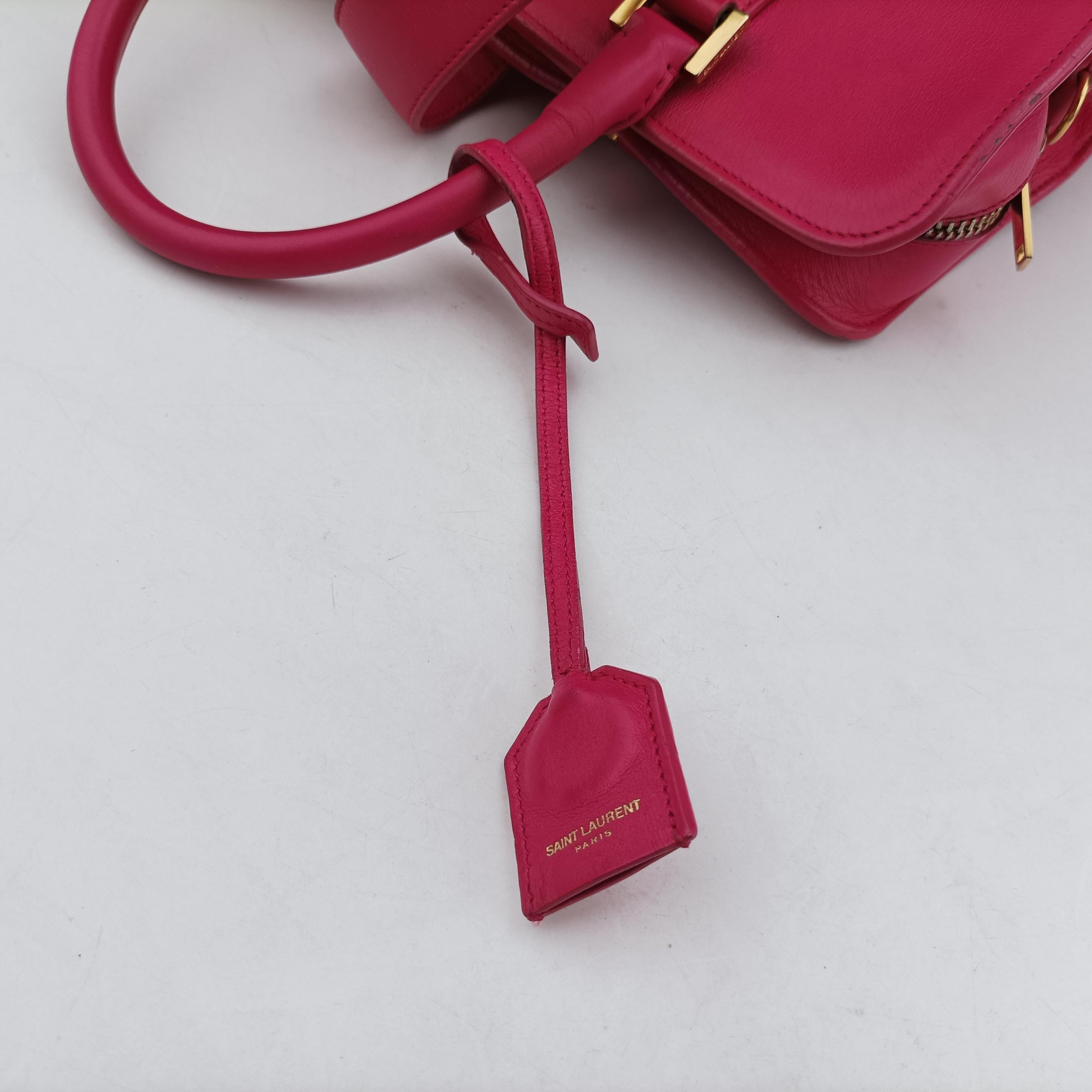 baby Cabas Rose Leather 357395 CLD357395.0714ベイビーカバス ローズ レッド レザー 357395 CLD357395.0714