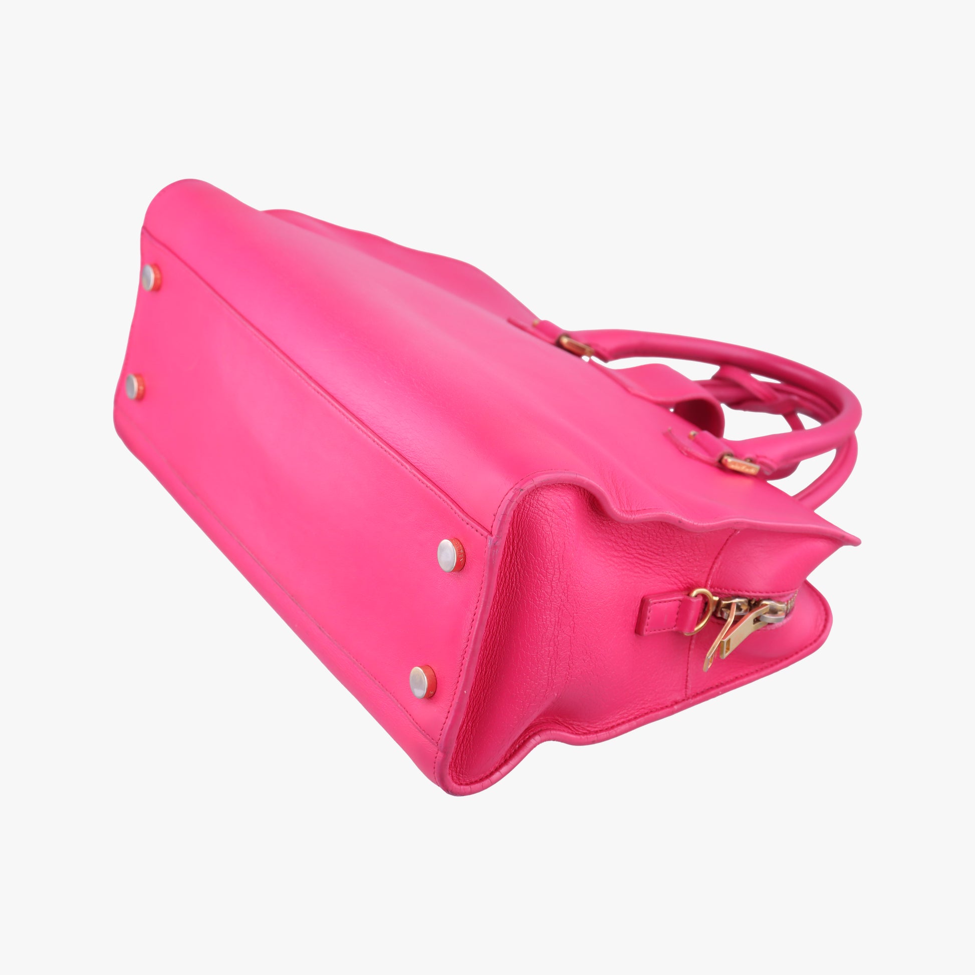 baby Cabas Rose Leather 357395 CLD357395.0714ベイビーカバス ローズ レッド レザー 357395 CLD357395.0714