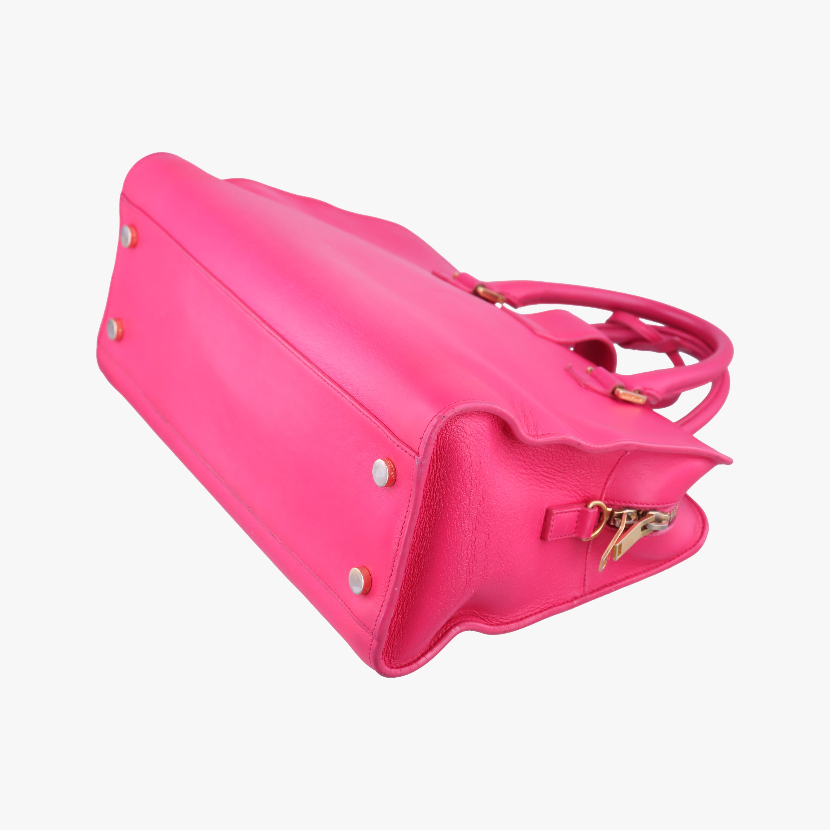 baby Cabas Rose Leather 357395 CLD357395.0714ベイビーカバス ローズ レッド レザー 357395 CLD357395.0714