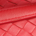 Intrecciato Red lambskin B02959876Zイントレチャート レッド ラムスキン B02959876Z