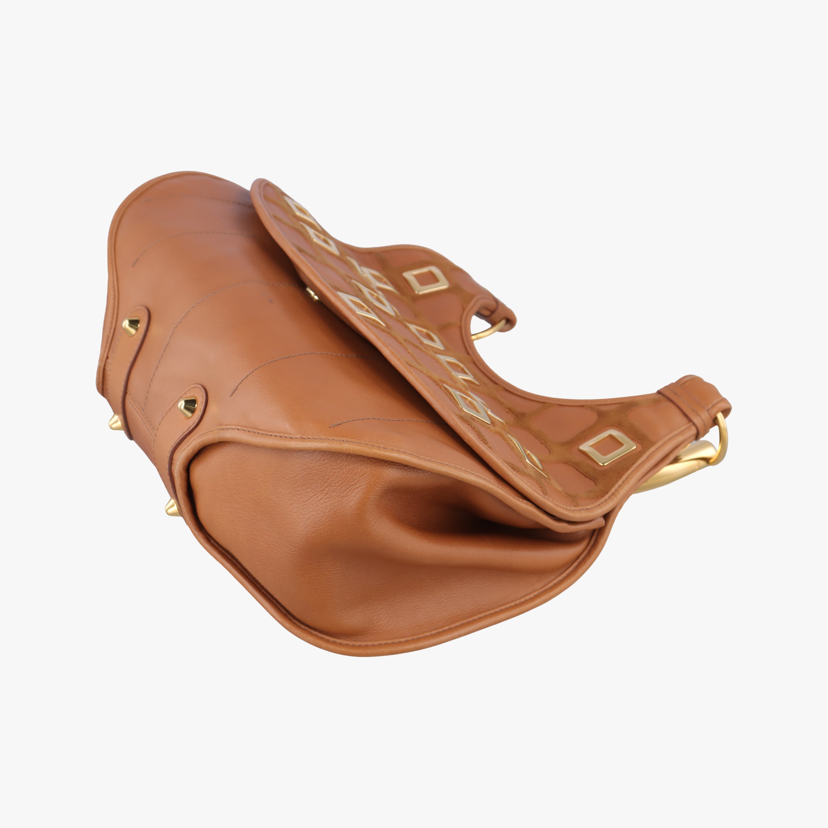 Vintage Medium Hobo Tote Brown leather 96-MA-0078ヴィンテージ ミディアム ホーボー トート ブラウン レザー 96-MA-0078