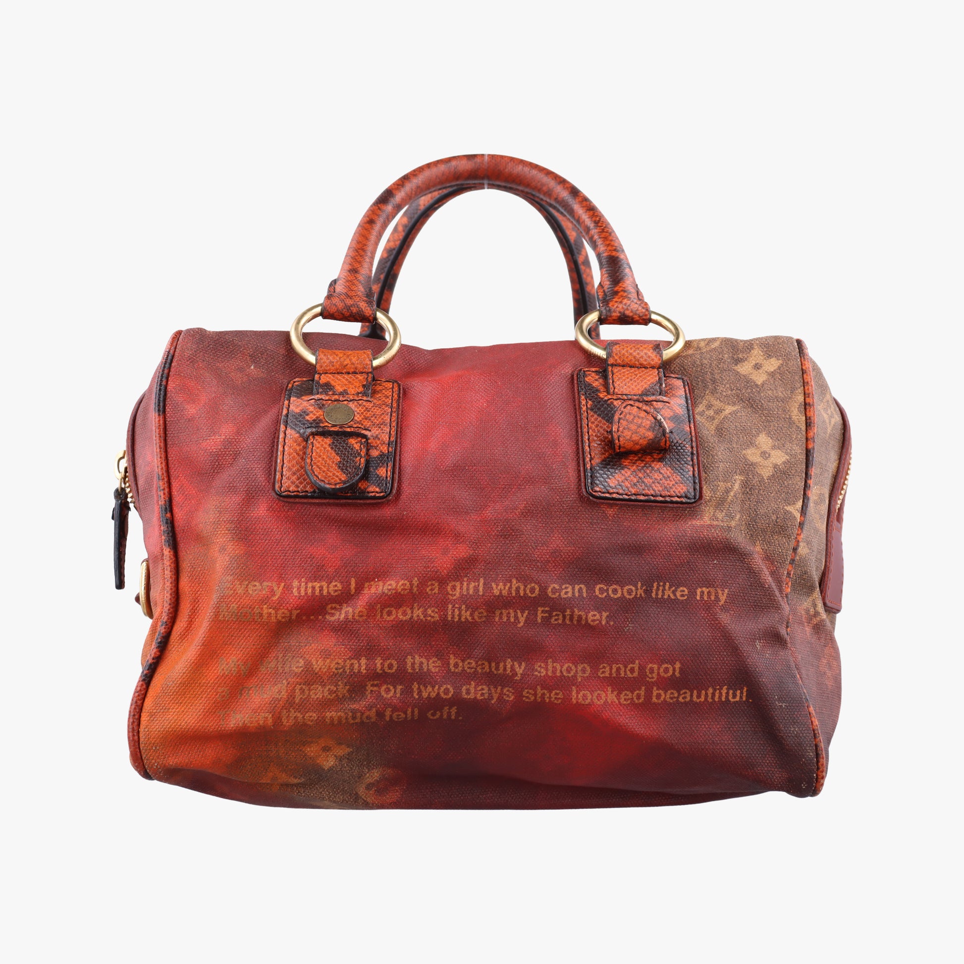 Man Crazy rouge×multicolor Monogram Jokes M95737 RC0058マンクレイジー ルージュ×マルチカラー モノグラム ジョークス M95737 RC0058