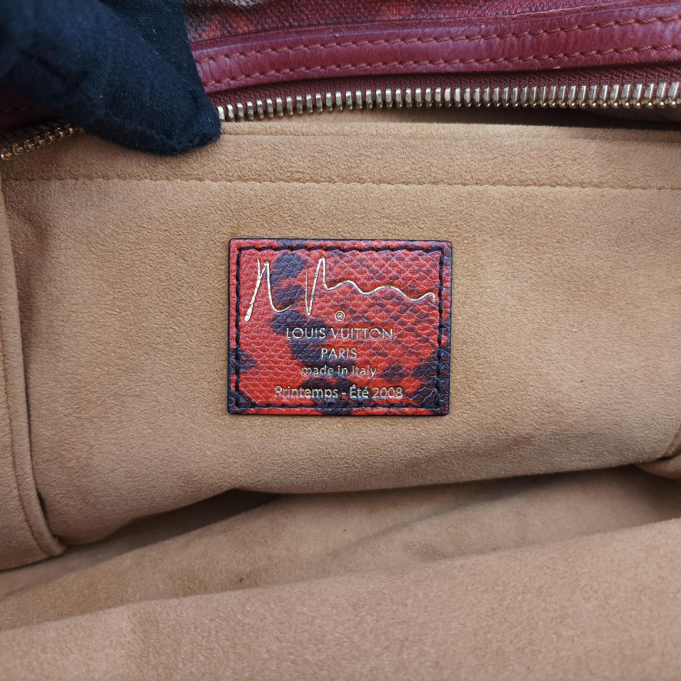 Man Crazy rouge×multicolor Monogram Jokes M95737 RC0058マンクレイジー ルージュ×マルチカラー モノグラム ジョークス M95737 RC0058