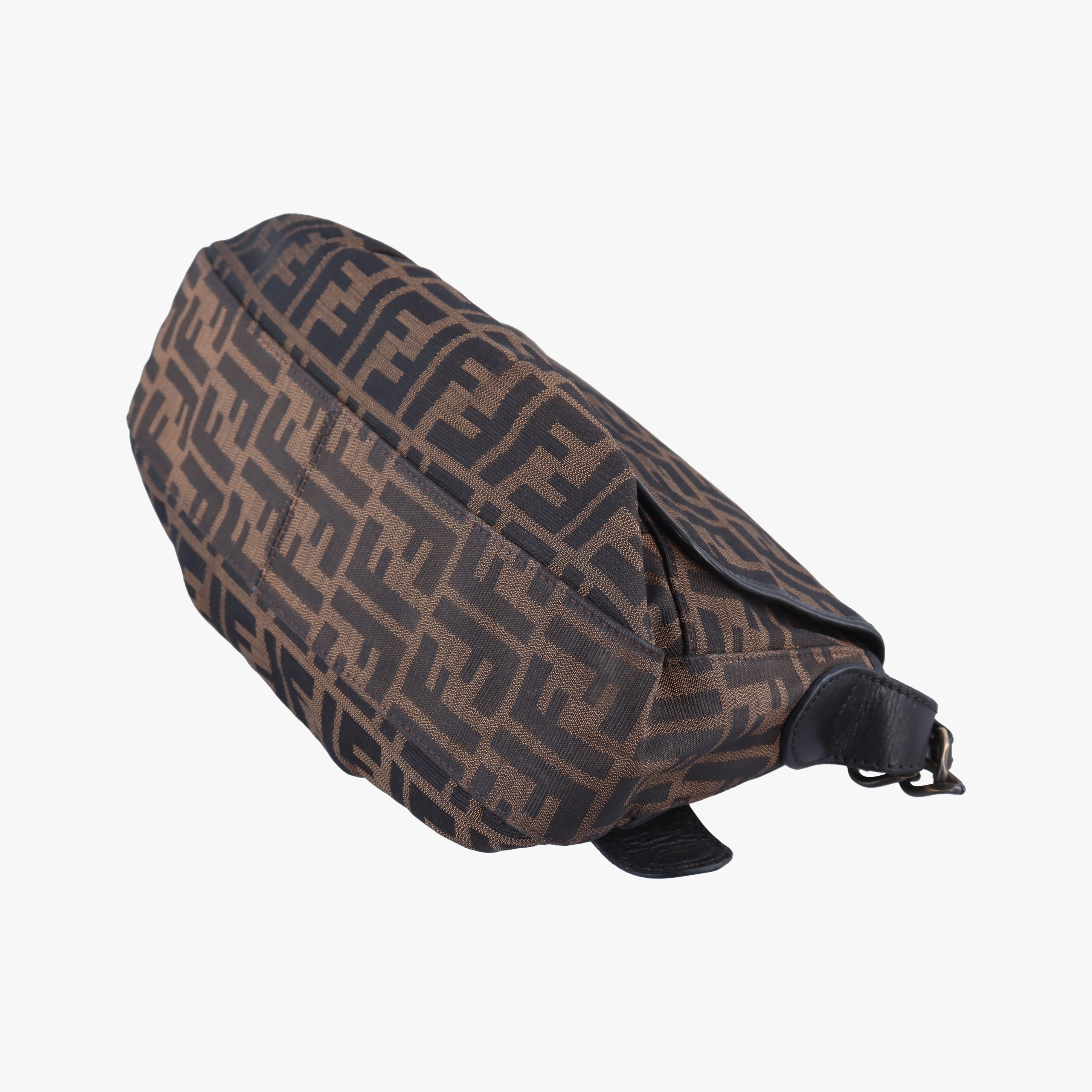 Fendi Zucca Brown canvas×leather 8BS551 2370-8BS551-MTG-069フェンディ ズッカ ブラウン キャンバス×レザー 8BS551 2370-8BS551-MTG-069