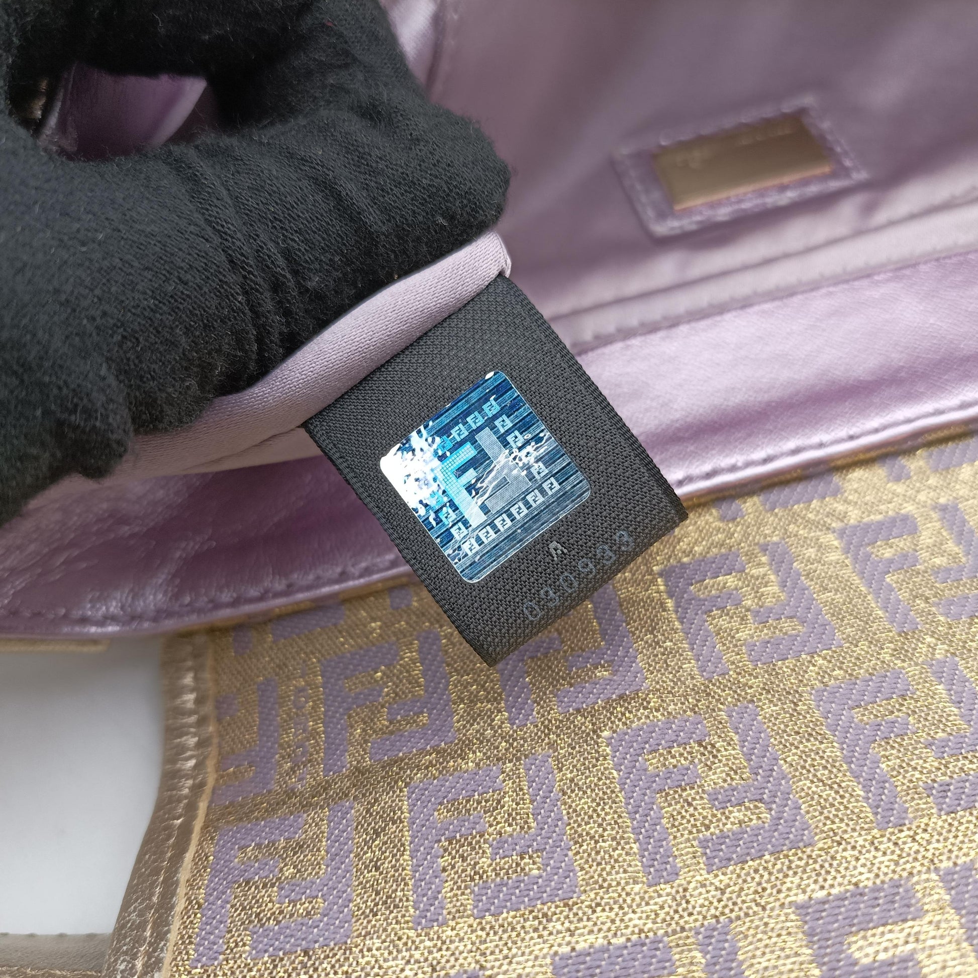 Zucchino turn lock golden×Multicolour canvas×leather 8BR492 2370-8BR492-MXK-058ズッキーノ ターンロック ゴールド×マルチカラー キャンバス×レザー 8BR492 2370-8BR492-MXK-058