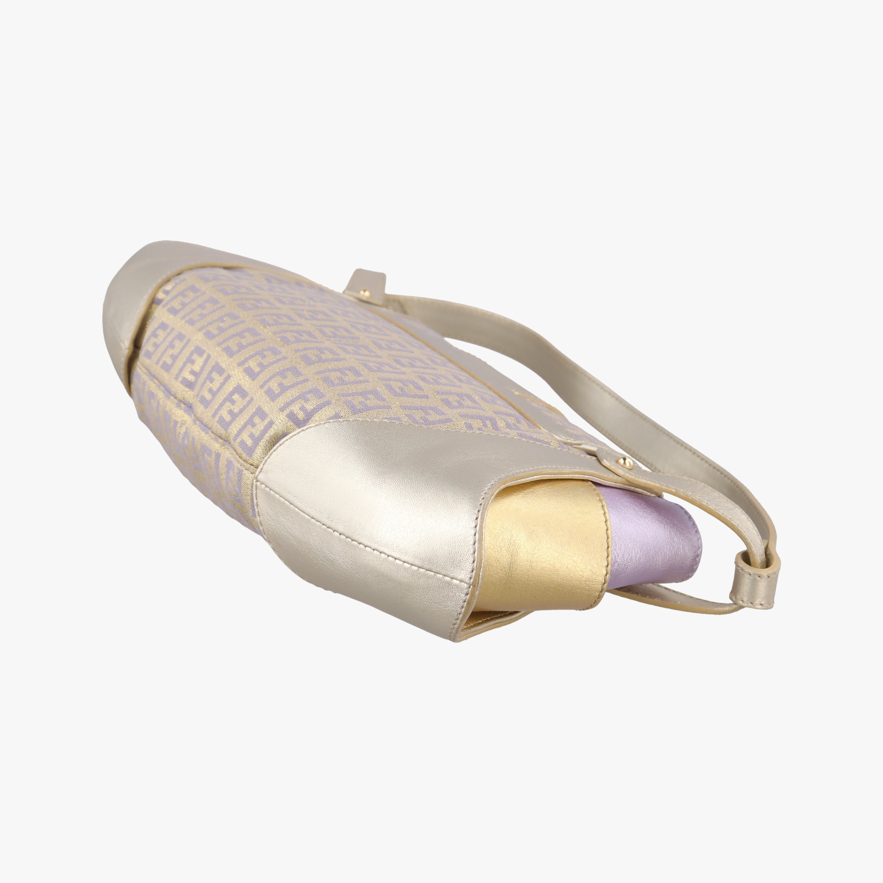 Zucchino turn lock golden×Multicolour canvas×leather 8BR492 2370-8BR492-MXK-058ズッキーノ ターンロック ゴールド×マルチカラー キャンバス×レザー 8BR492 2370-8BR492-MXK-058