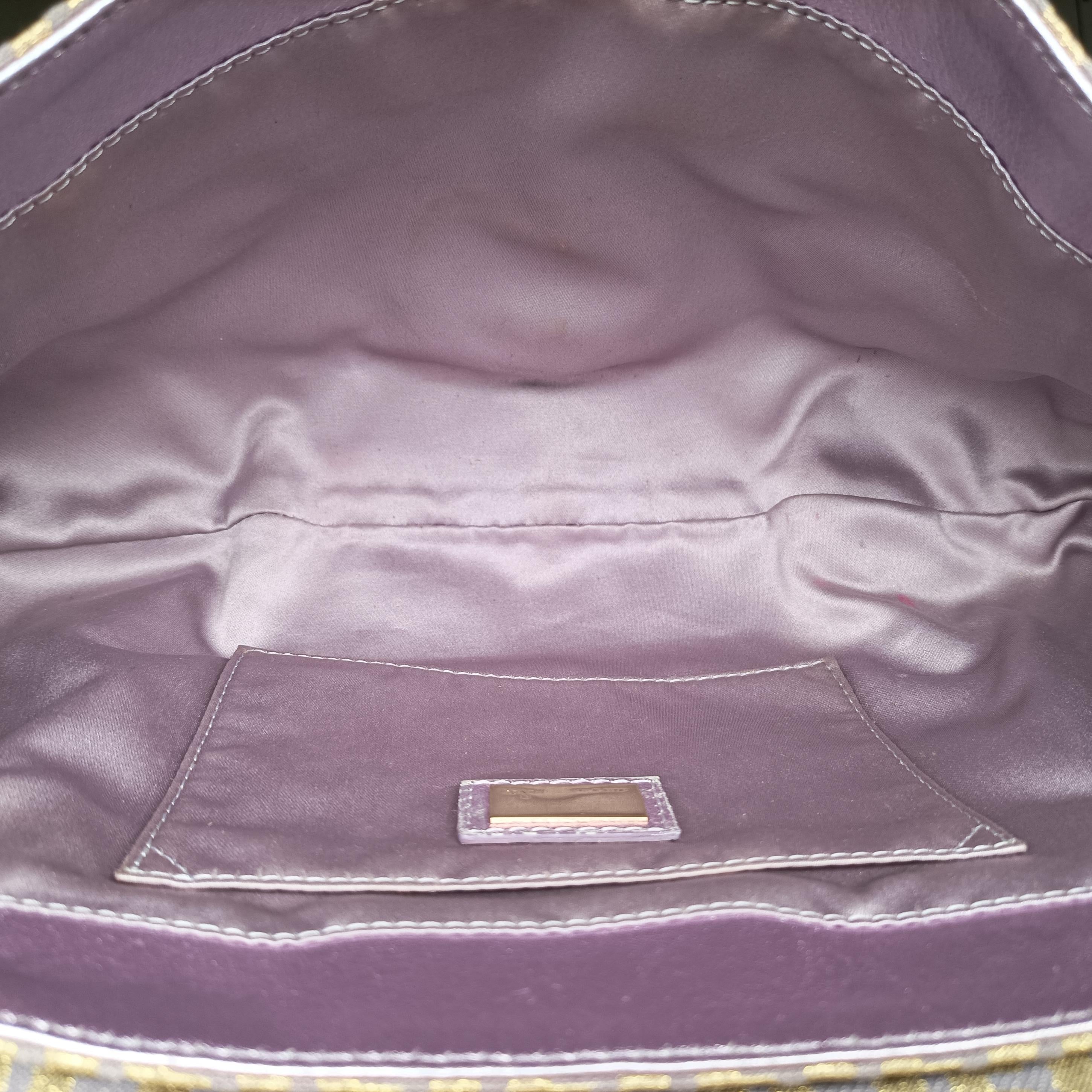 Zucchino turn lock golden×Multicolour canvas×leather 8BR492 2370-8BR492-MXK-058ズッキーノ ターンロック ゴールド×マルチカラー キャンバス×レザー 8BR492 2370-8BR492-MXK-058