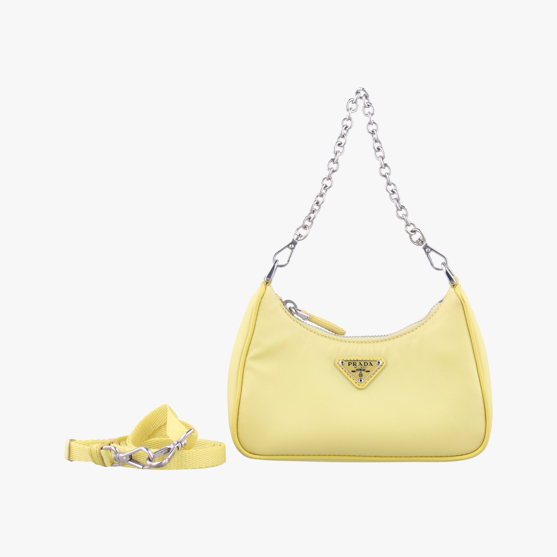 Re-Edition Nylon Mini Yellow nylon 1TT122 42リエディションナイロンミニ イエロー ナイロン 1TT122 42