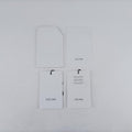 Symmetrical White Leather W-GA-2188シンメトリカル ホワイト レザー W-GA-2188