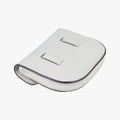 Symmetrical White Leather W-GA-2188シンメトリカル ホワイト レザー W-GA-2188