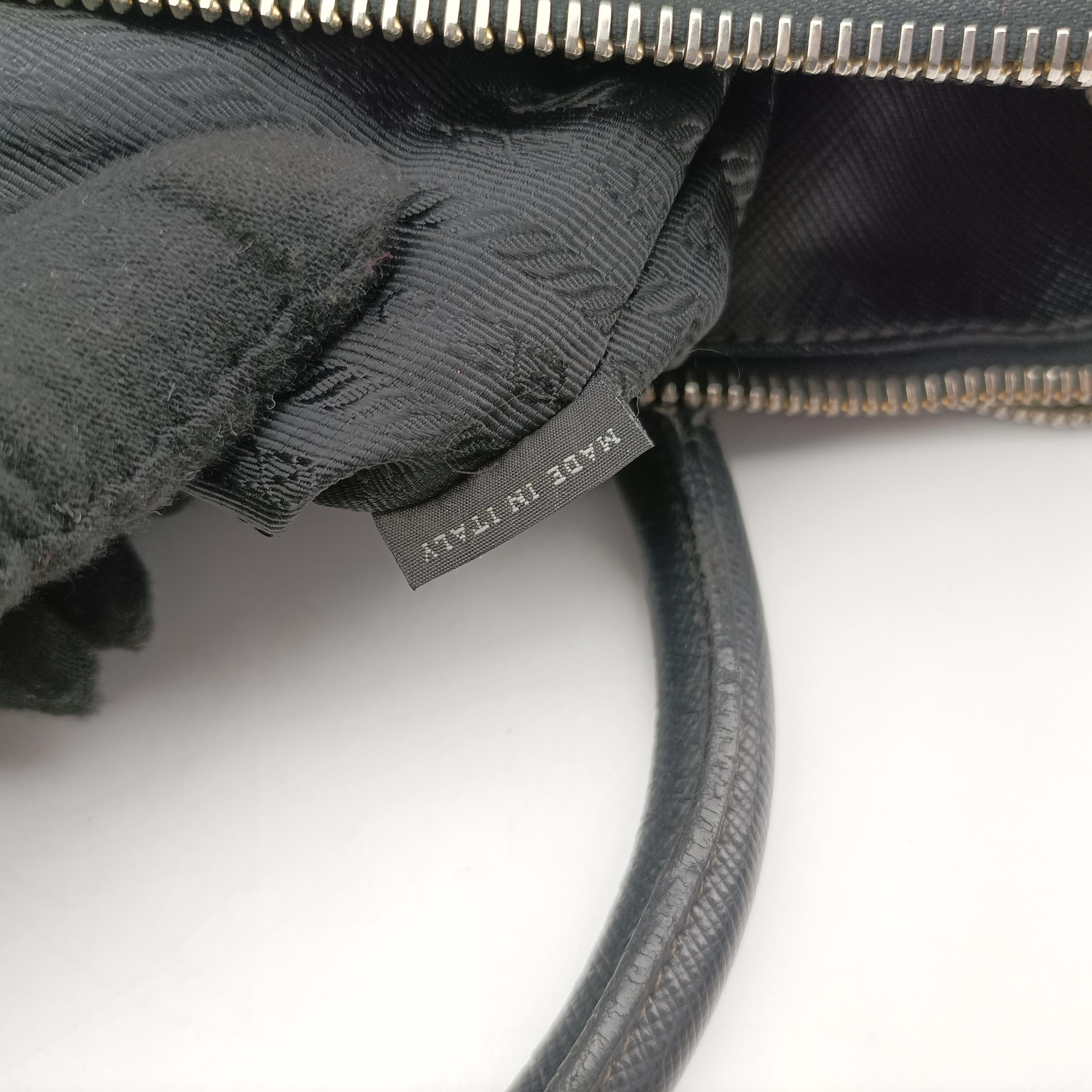 Galleria Black SAFFIANO Leather 1BA274 117ガレリア ブラック サフィアーノレザー 1BA274 117