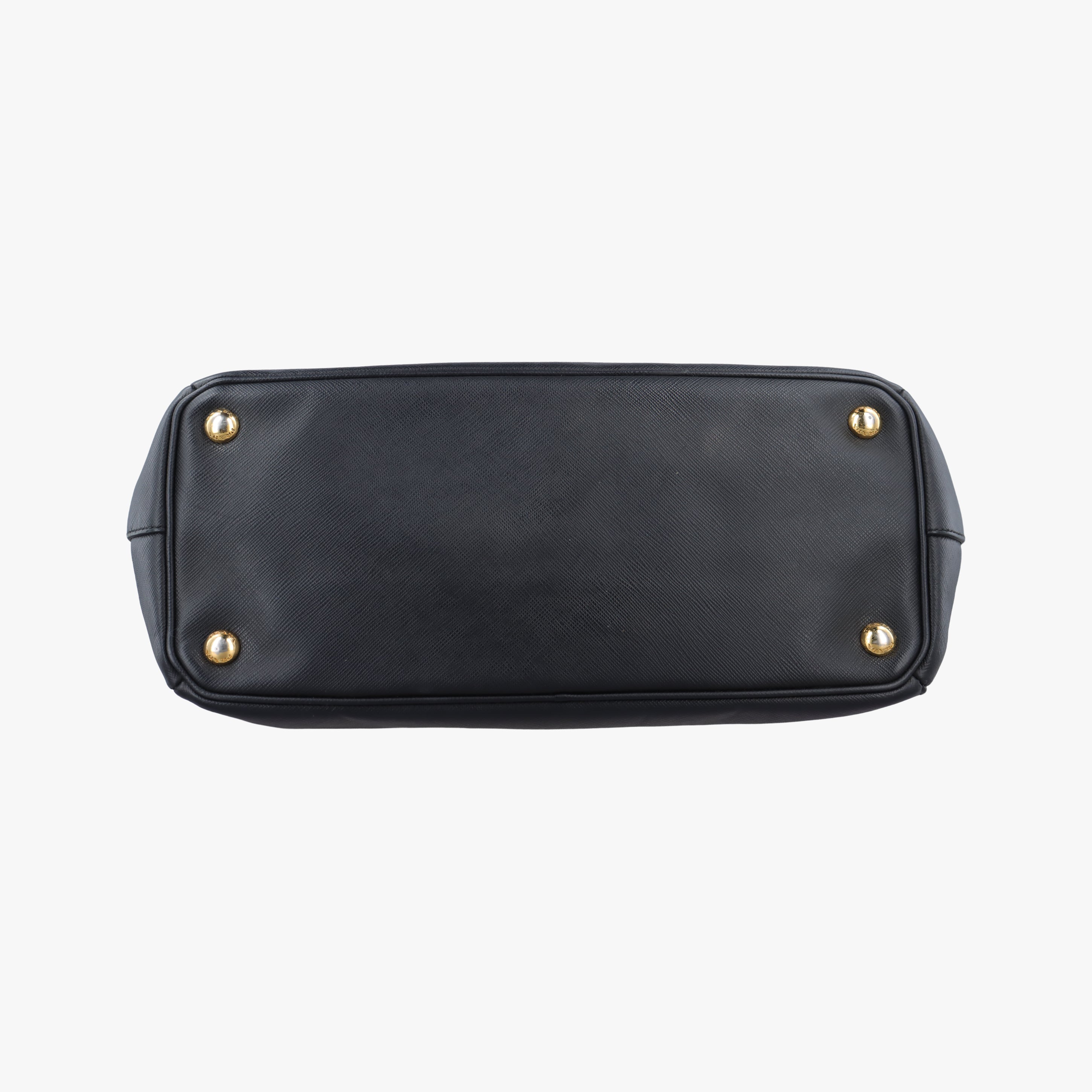 Galleria Black SAFFIANO Leather 1BA274 117ガレリア ブラック サフィアーノレザー 1BA274 117