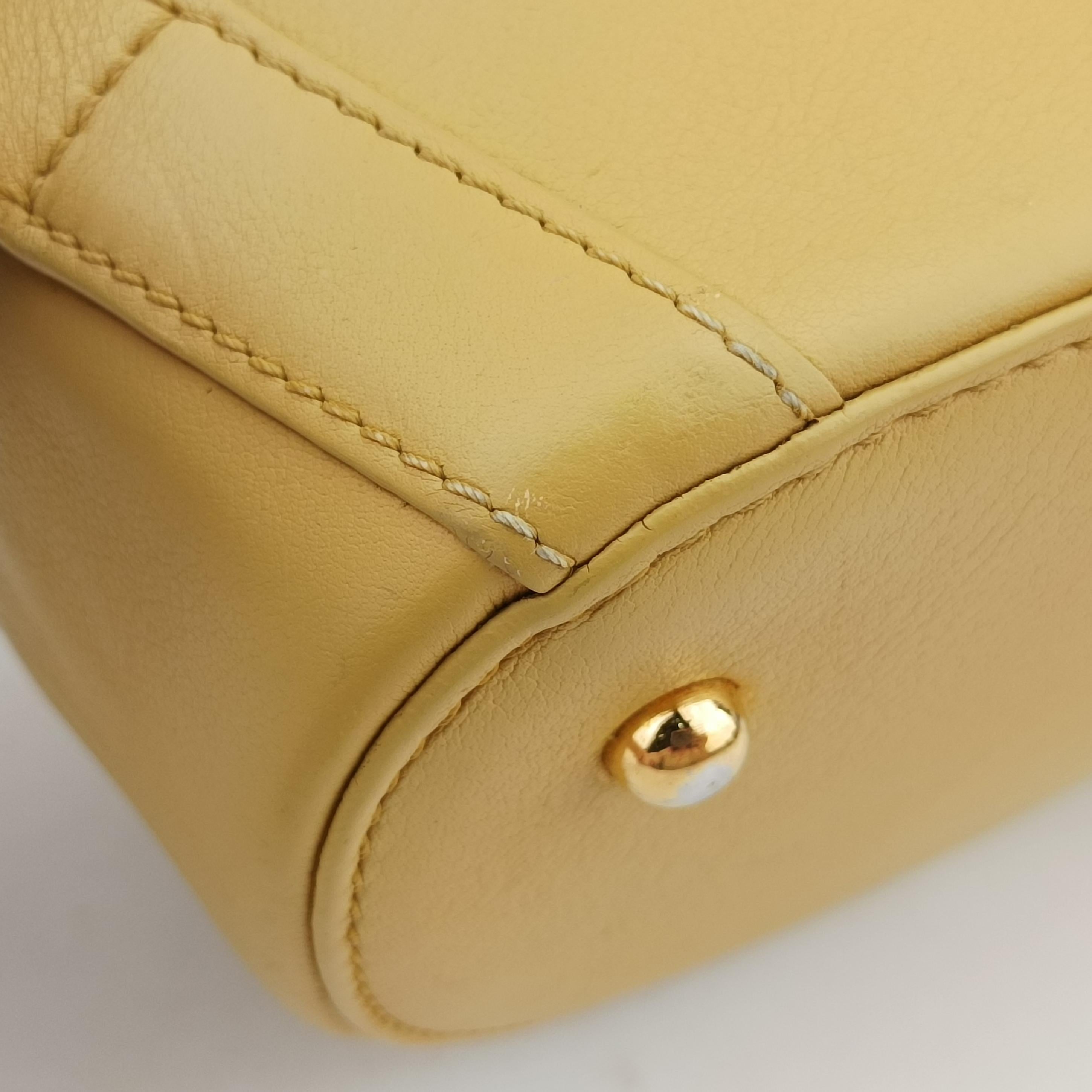 Anton sling Yellow Leather L26アントン スリング イエロー レザー L26