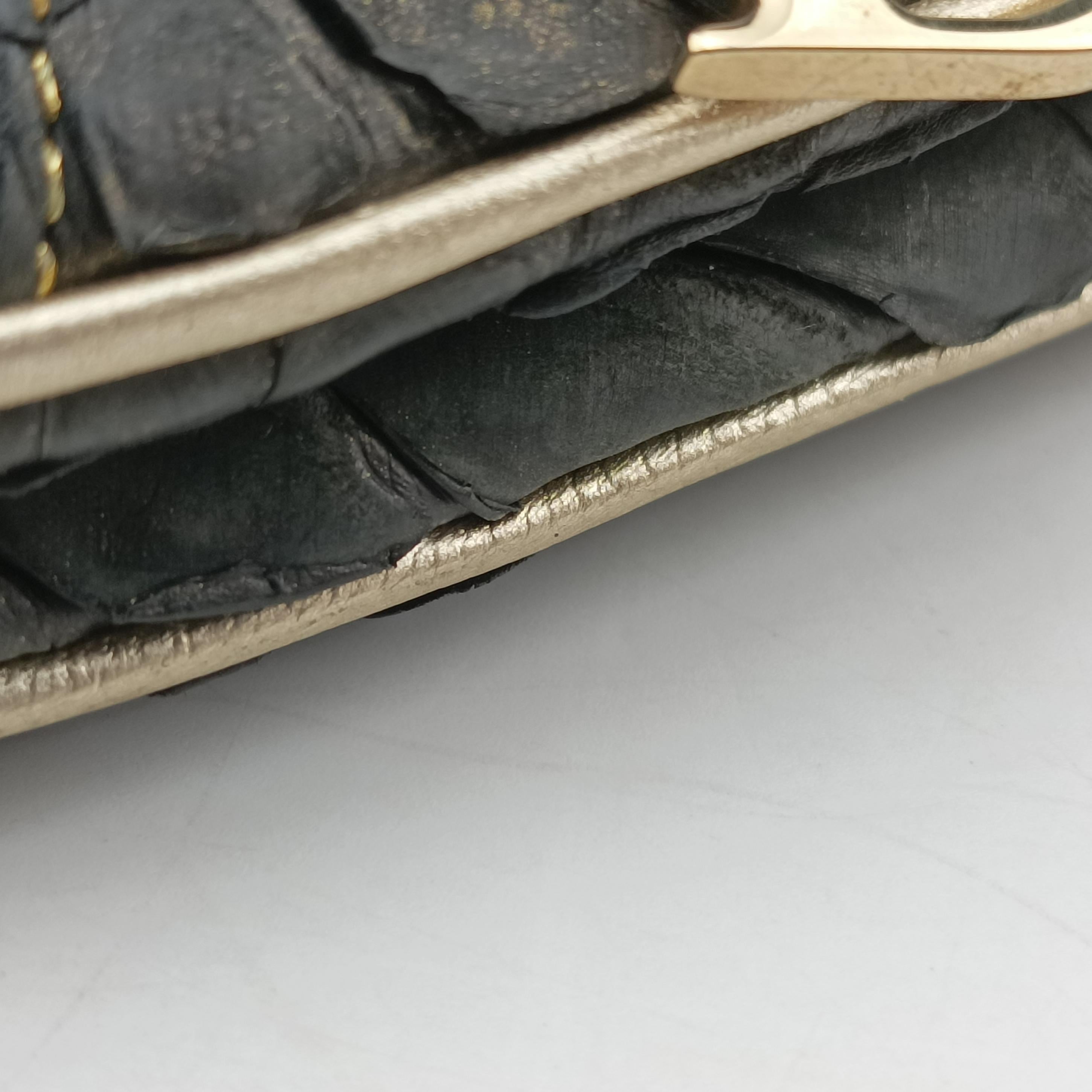 Saddle Black snakeskin 53BM-0023サドル ブラック ヘビ革 53BM-0023