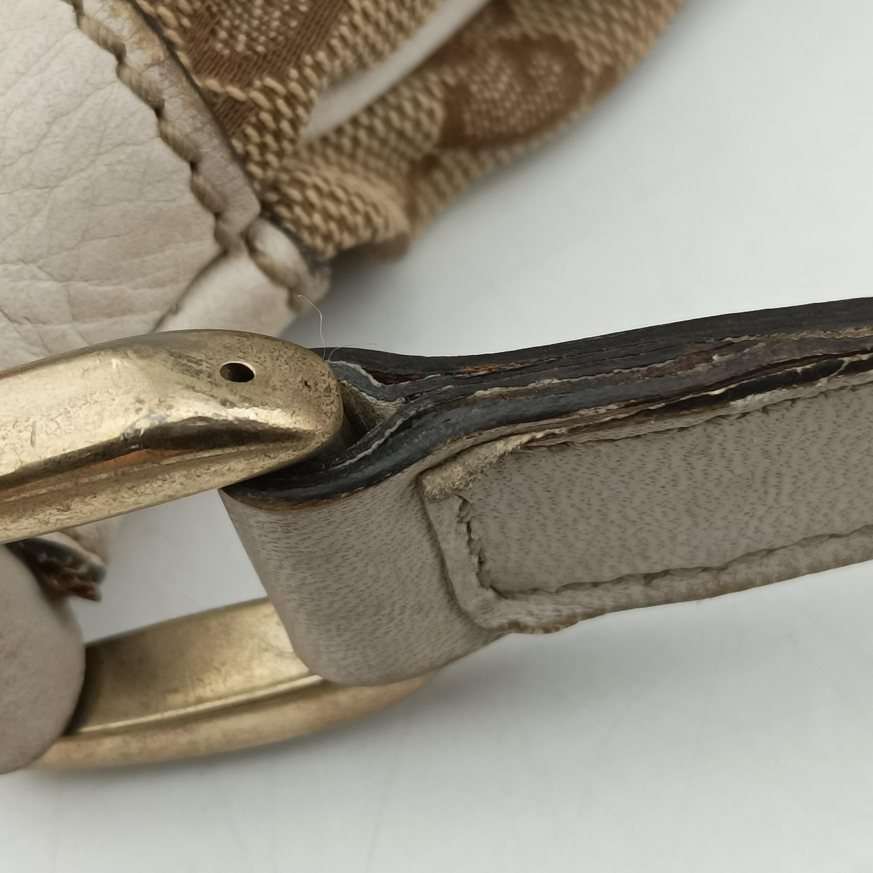 Abbey line Brown Canvas 203257 H6176741アビーライン ブラウン キャンバス 203257 H6176741