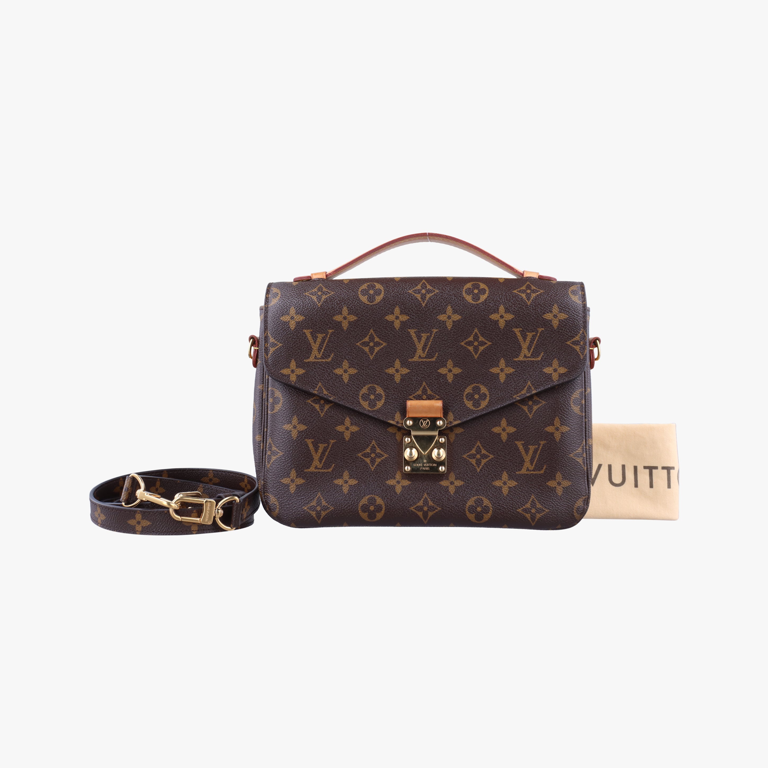 Pochette Metis MM Brown Monogram Canvas M44875 DU3115ポシェットメティスMM モノグラム/ブラウン モノグラムキャンバス M44875 DU3115