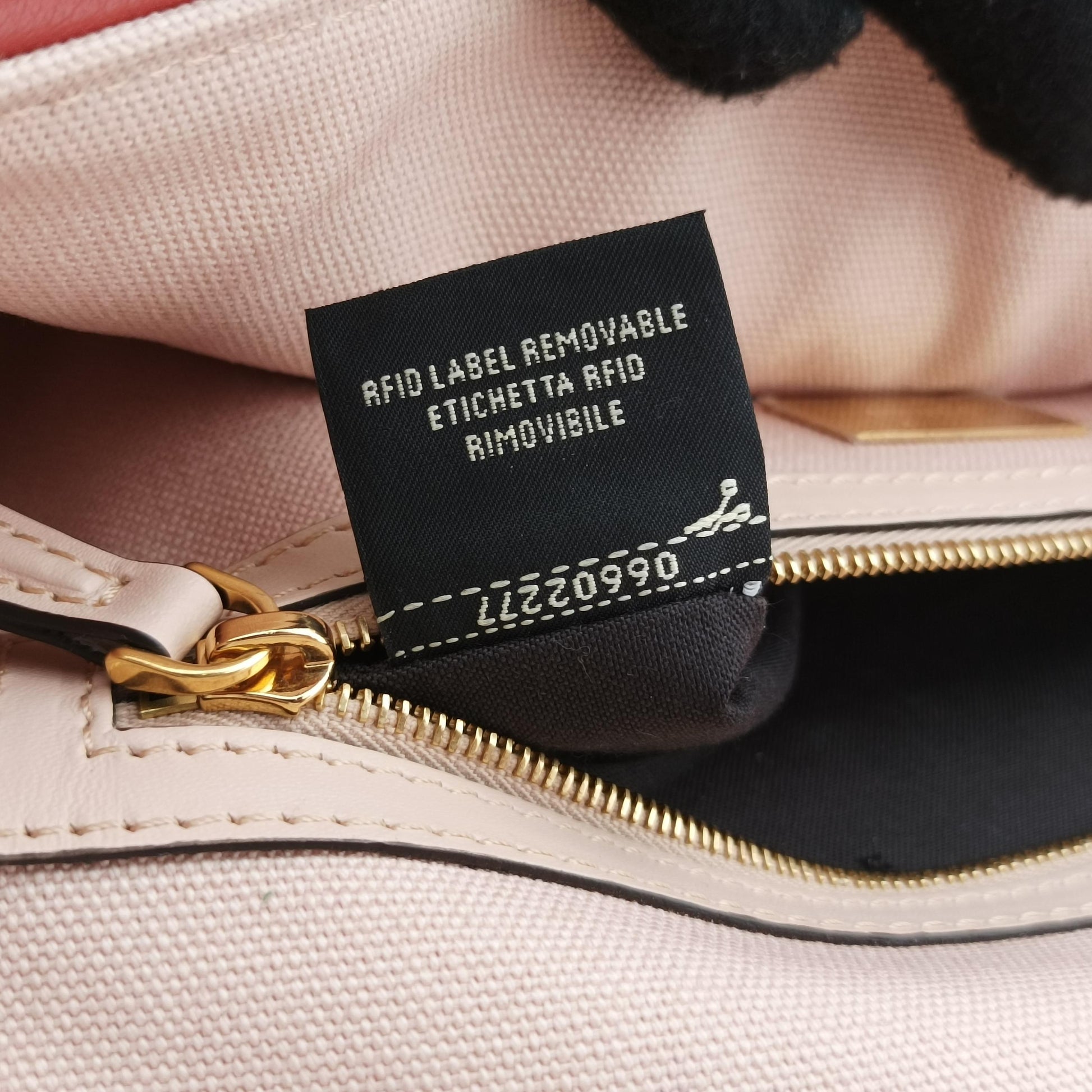 BAGUETTE Pink Canvas 8BR600 8BR600-AEUG-209-10429マンマバケット ピンク キャンバス 8BR600 8BR600-AEUG-209-10429