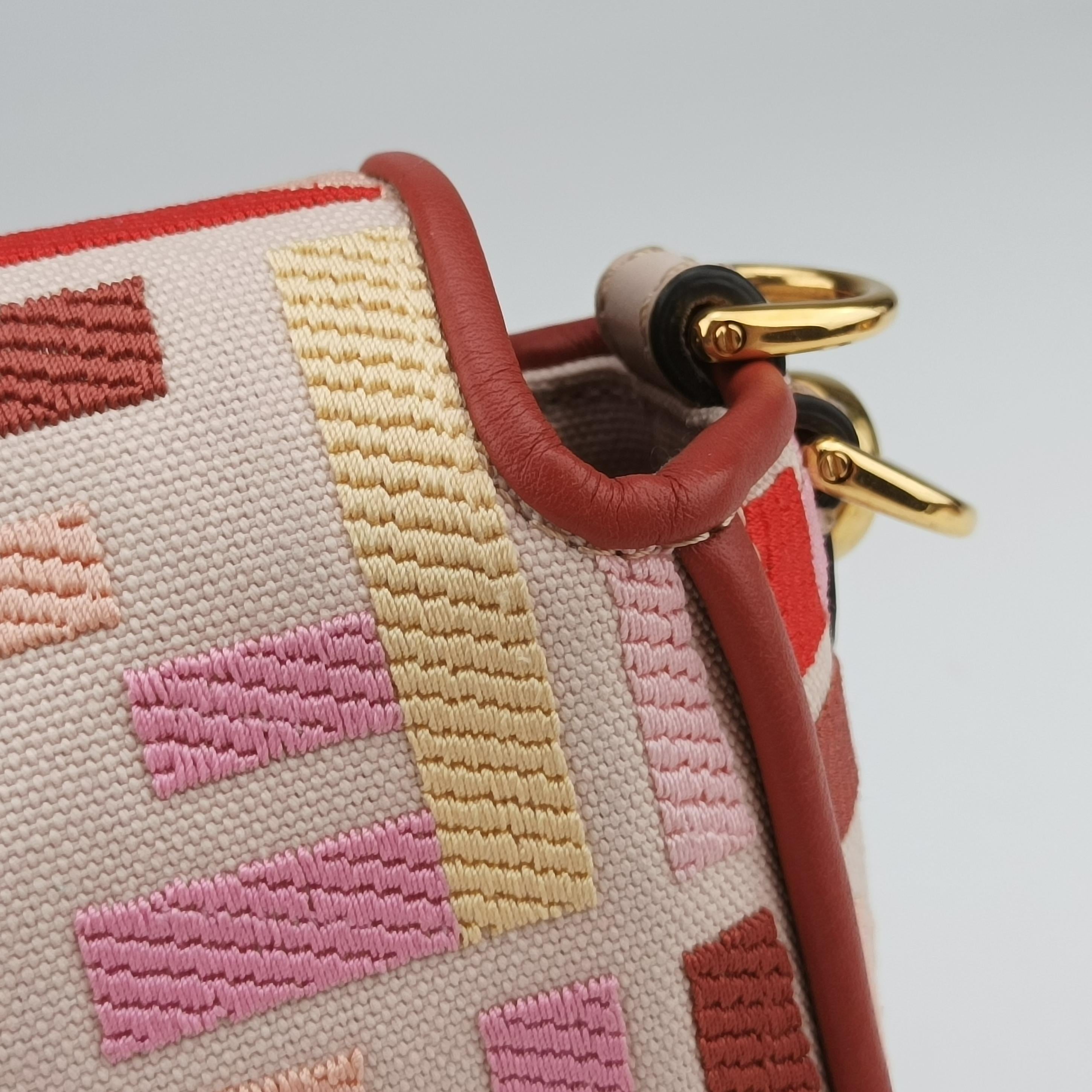 BAGUETTE Pink Canvas 8BR600 8BR600-AEUG-209-10429マンマバケット ピンク キャンバス 8BR600 8BR600-AEUG-209-10429