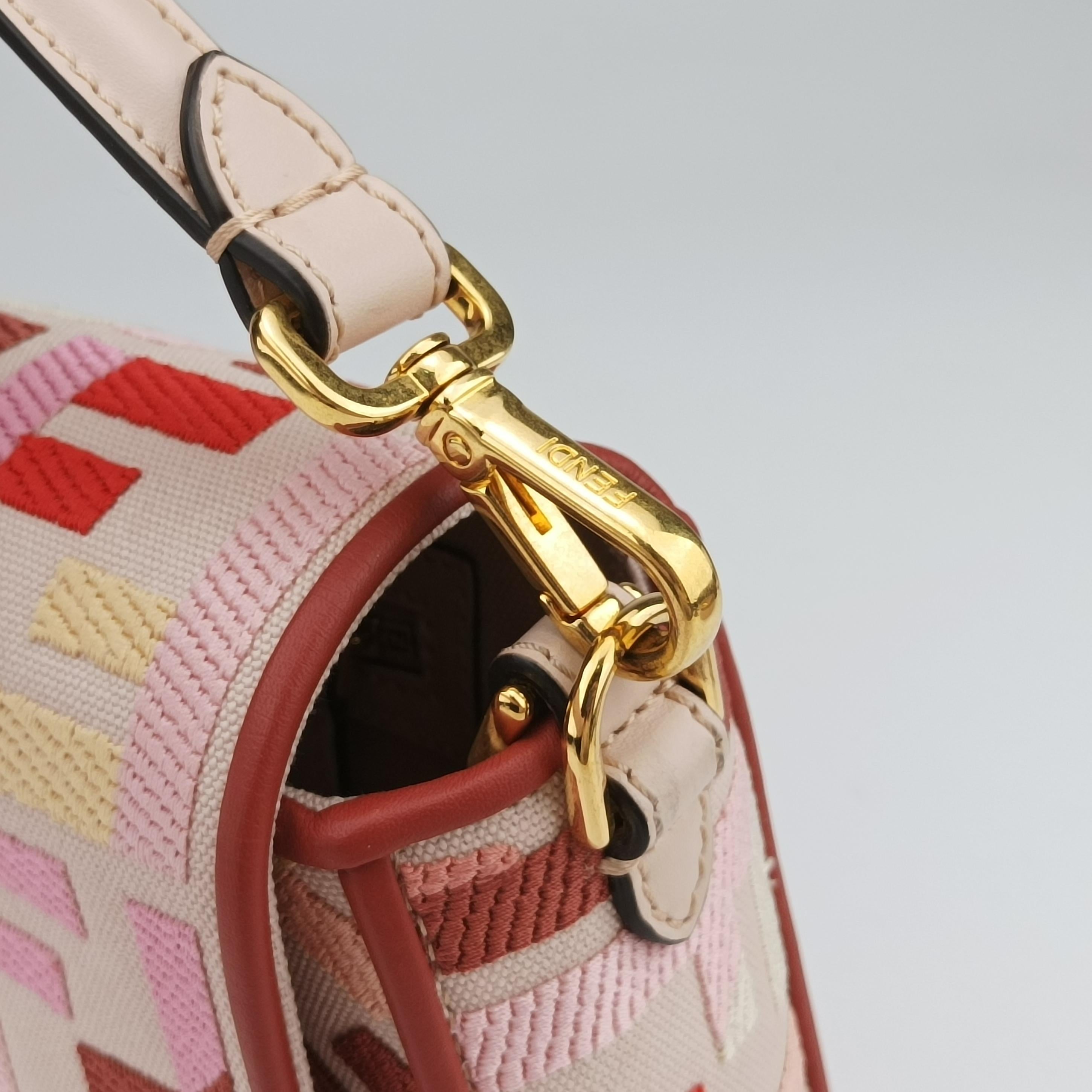 BAGUETTE Pink Canvas 8BR600 8BR600-AEUG-209-10429マンマバケット ピンク キャンバス 8BR600 8BR600-AEUG-209-10429