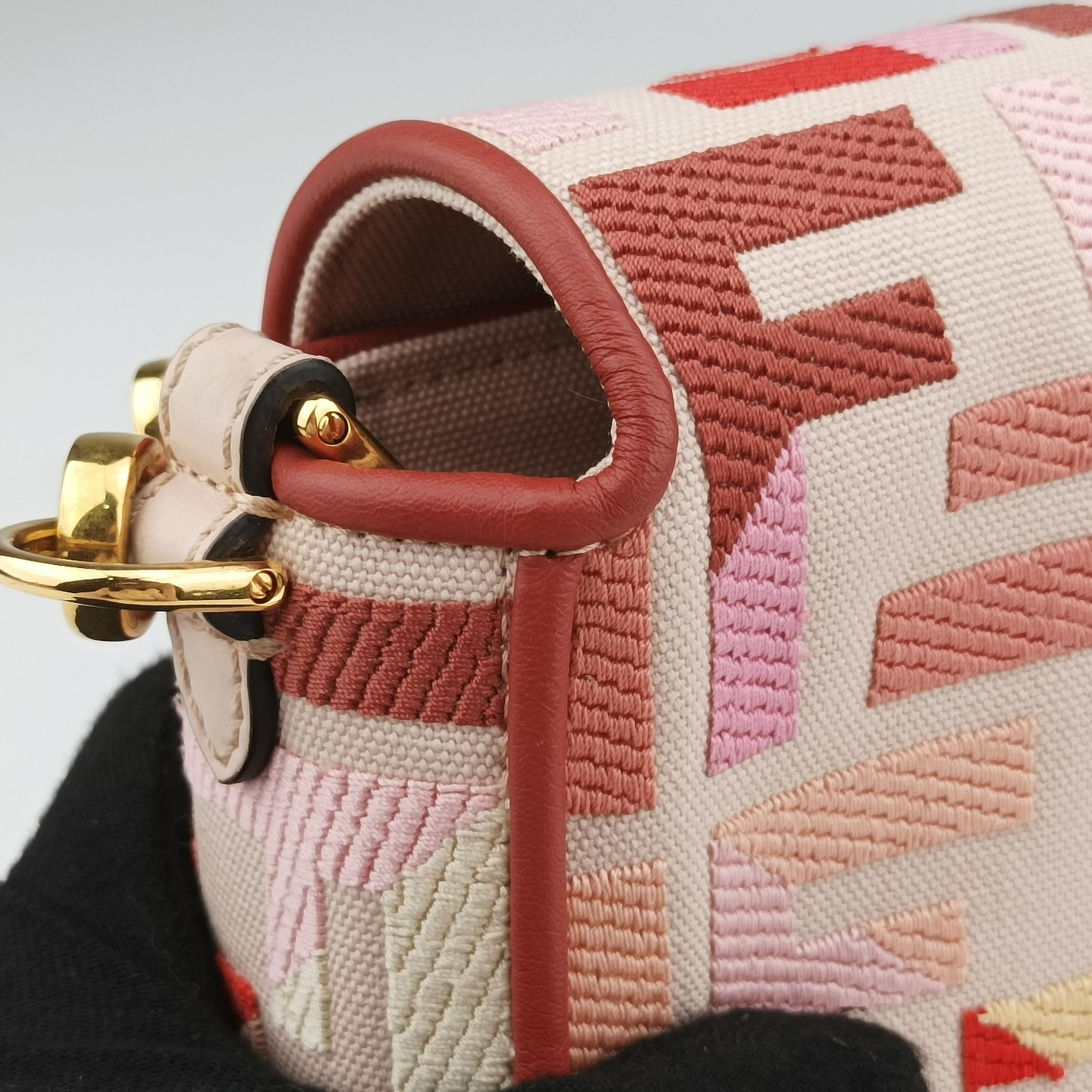 BAGUETTE Pink Canvas 8BR600 8BR600-AEUG-209-10429マンマバケット ピンク キャンバス 8BR600 8BR600-AEUG-209-10429