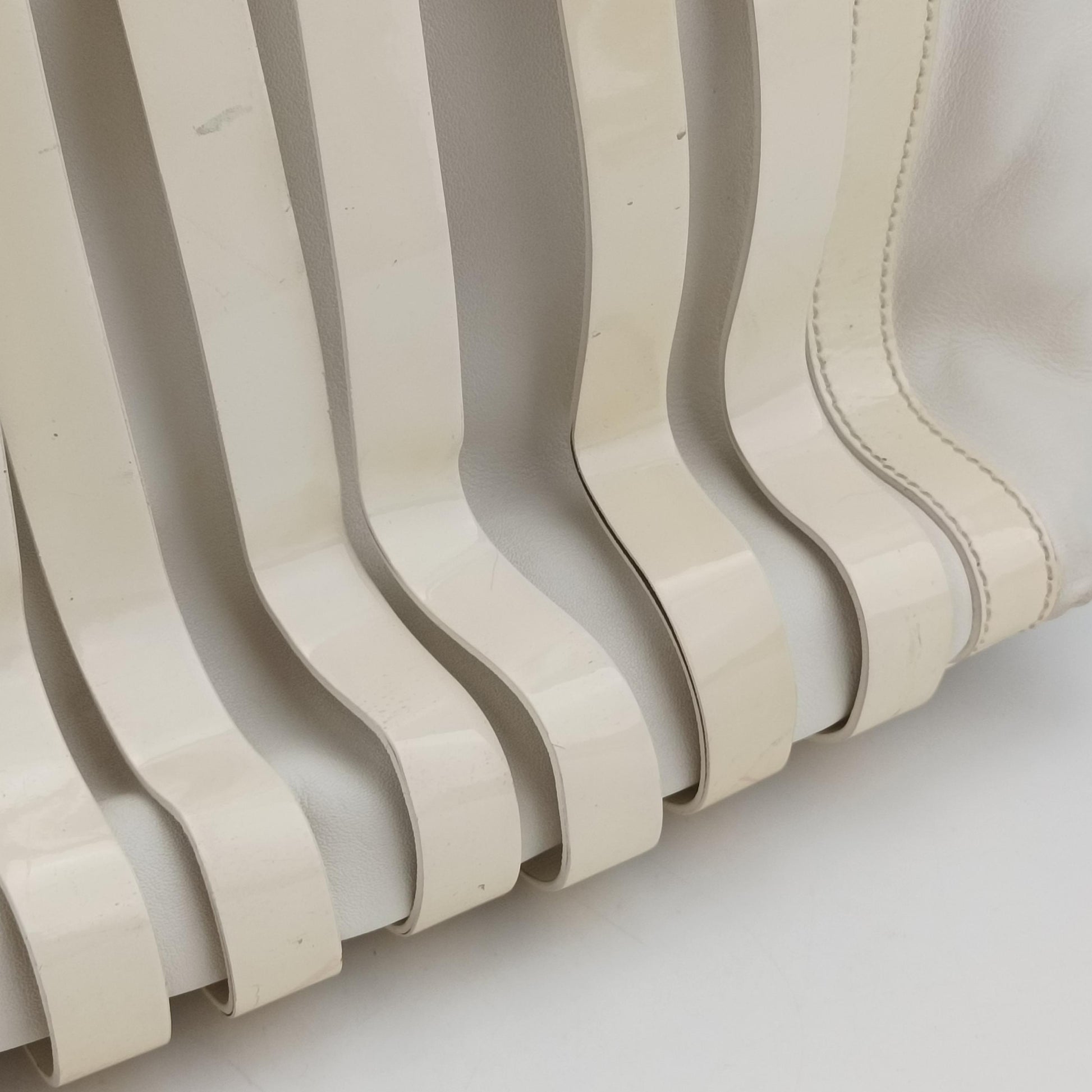 hobo White Leather x Patent ホーボー ホワイト レザー×パテント 