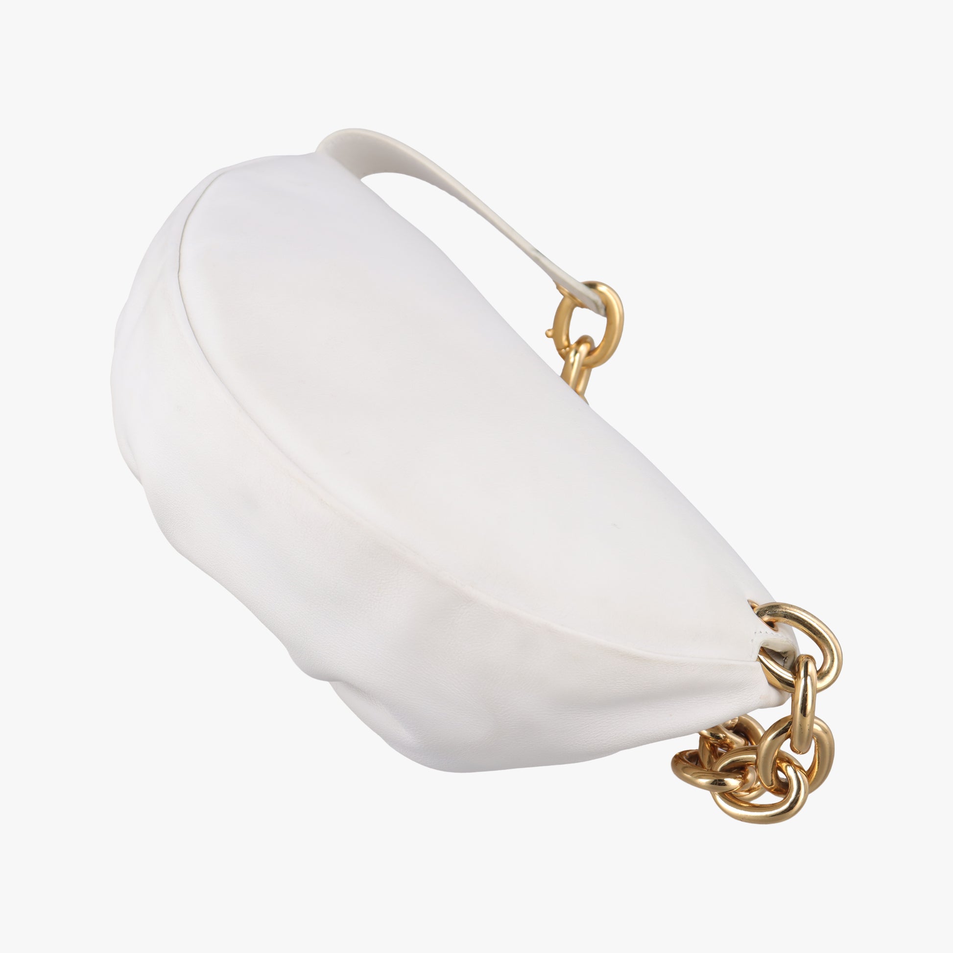 THE Chain Pouch White lambskin P01462617F IC Chipザ チェーンポーチ ホワイト ラムスキン P01462617F ICチップ