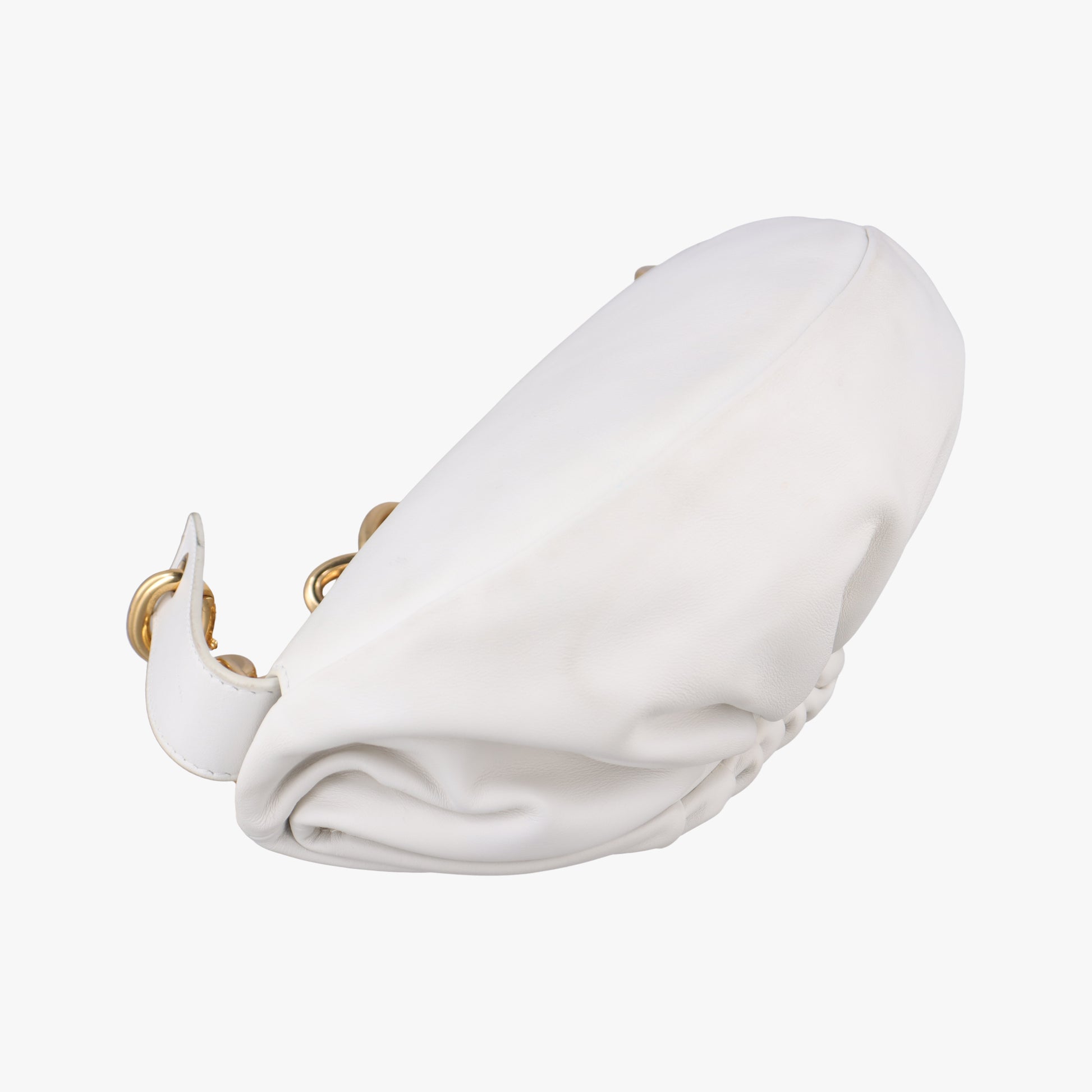 THE Chain Pouch White lambskin P01462617F IC Chipザ チェーンポーチ ホワイト ラムスキン P01462617F ICチップ